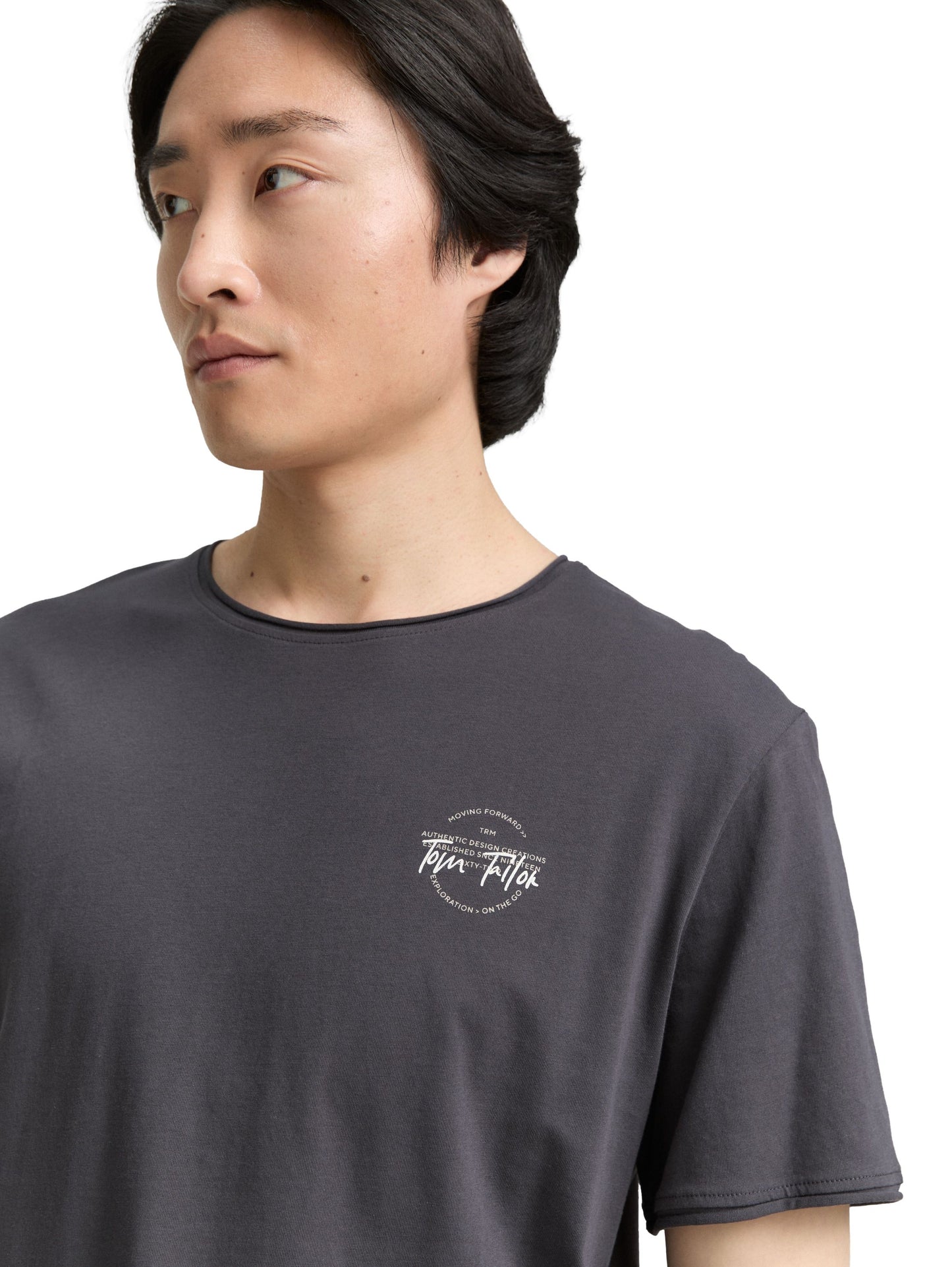 Tom Tailor Herren T-Shirt grau