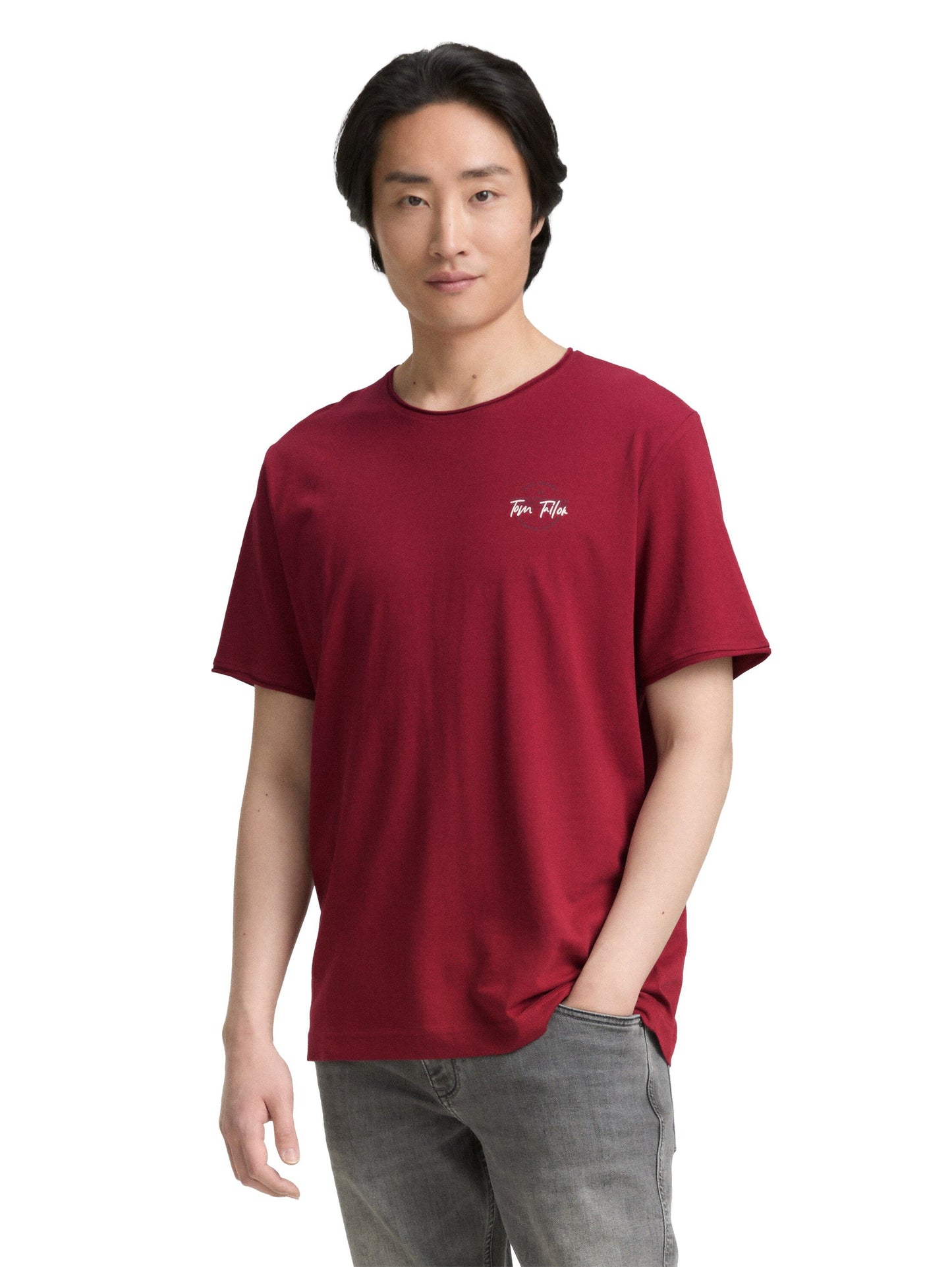 Tom Tailor Herren T-Shirt rot
