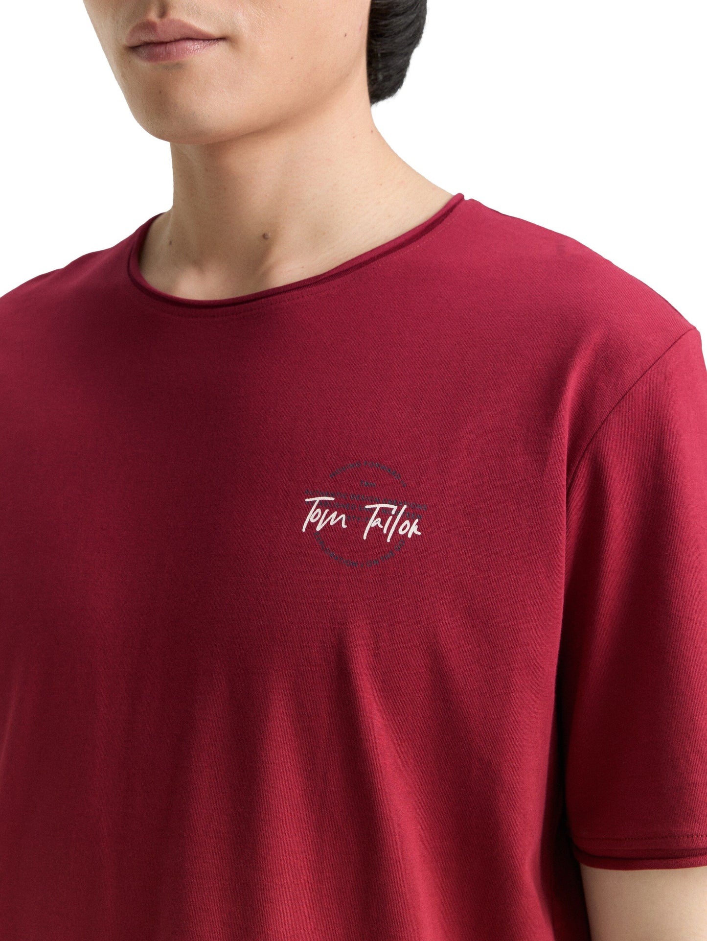 Tom Tailor Herren T-Shirt rot