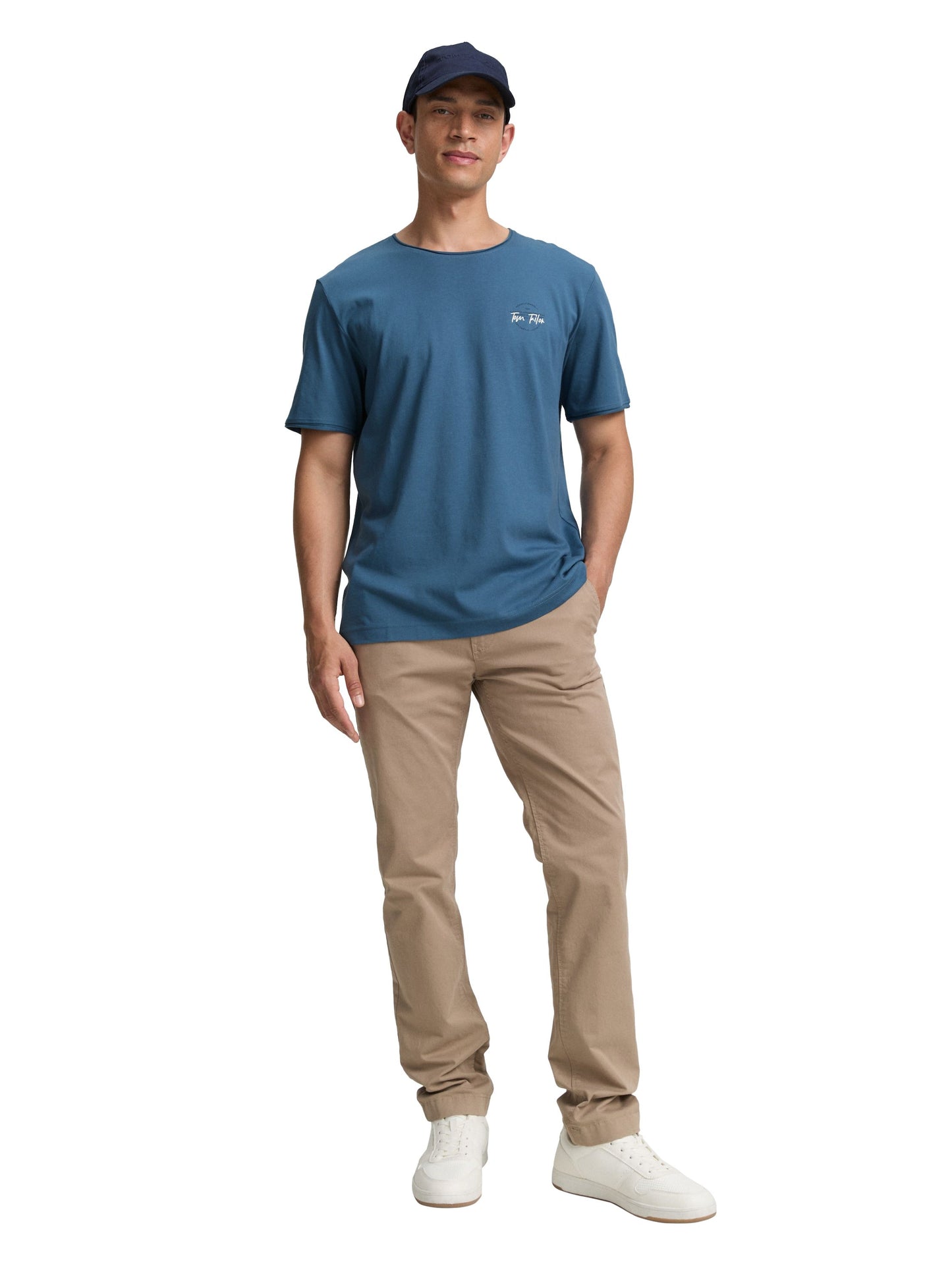 Tom Tailor Herren T-Shirt blau