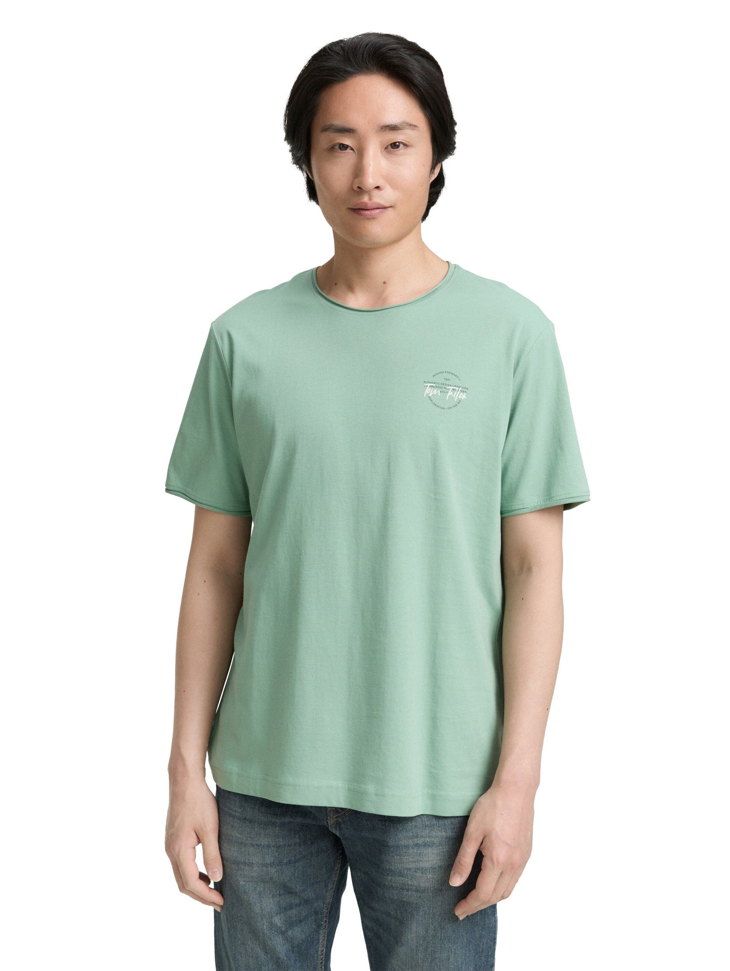 Tom Tailor Herren T-Shirt grün