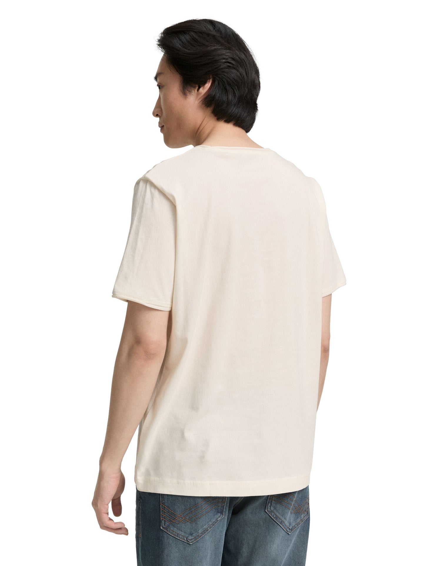 Tom Tailor Herren T-Shirt weiß