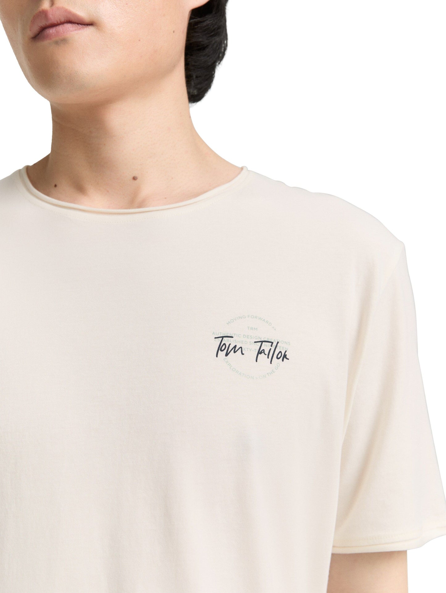 Tom Tailor Herren T-Shirt weiß