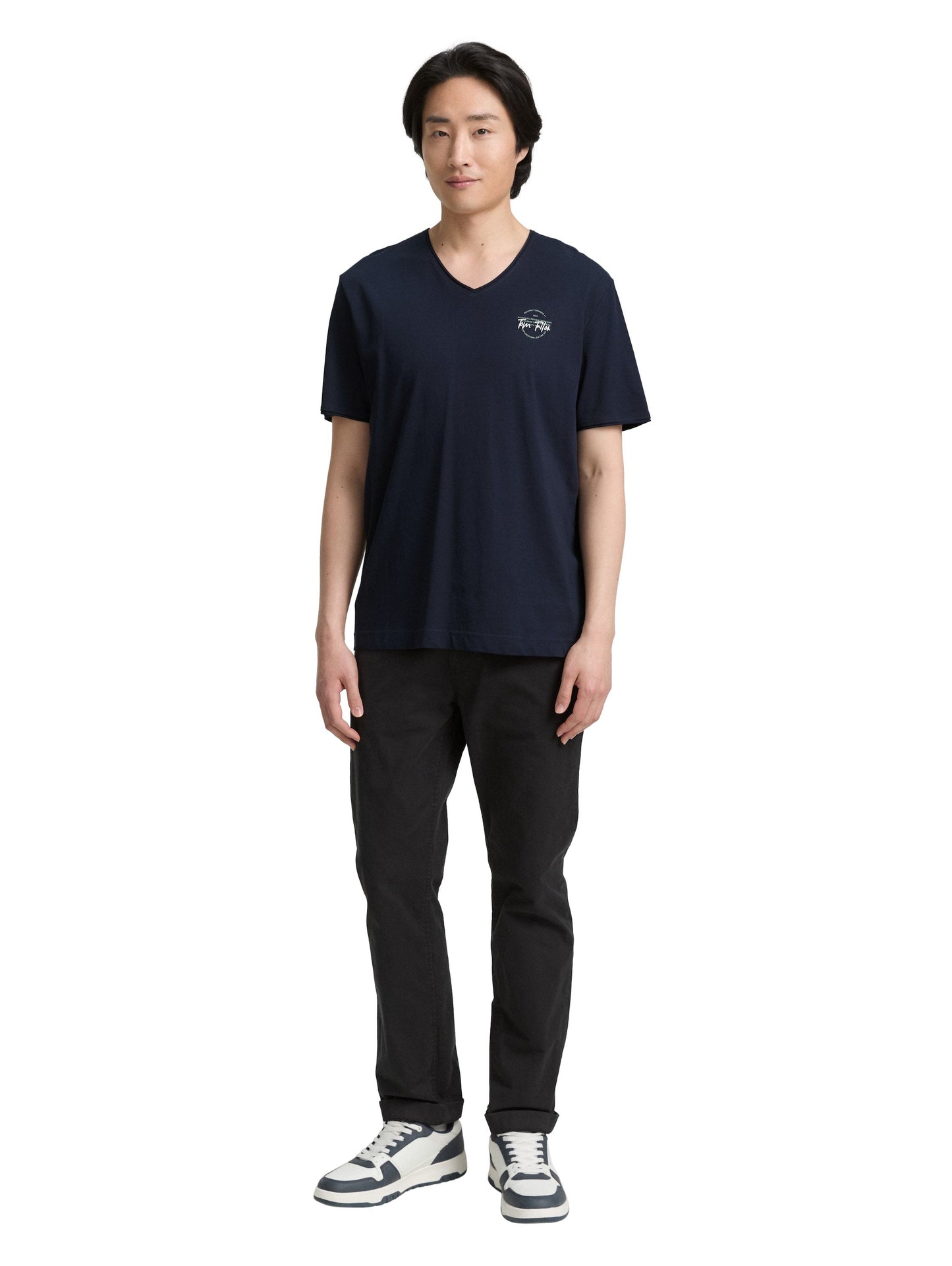 Tom Tailor Herren T-Shirt blau