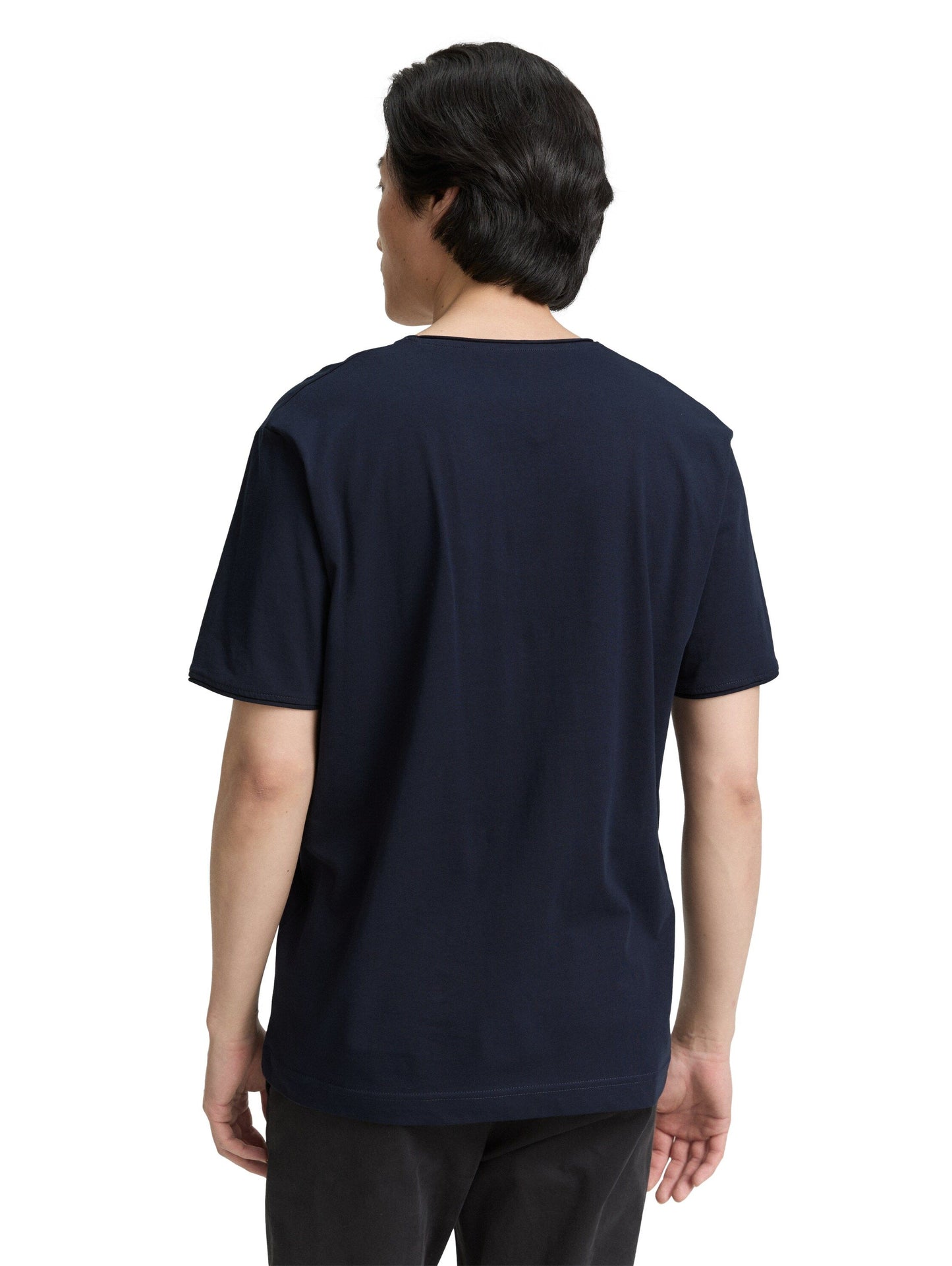 Tom Tailor Herren T-Shirt blau