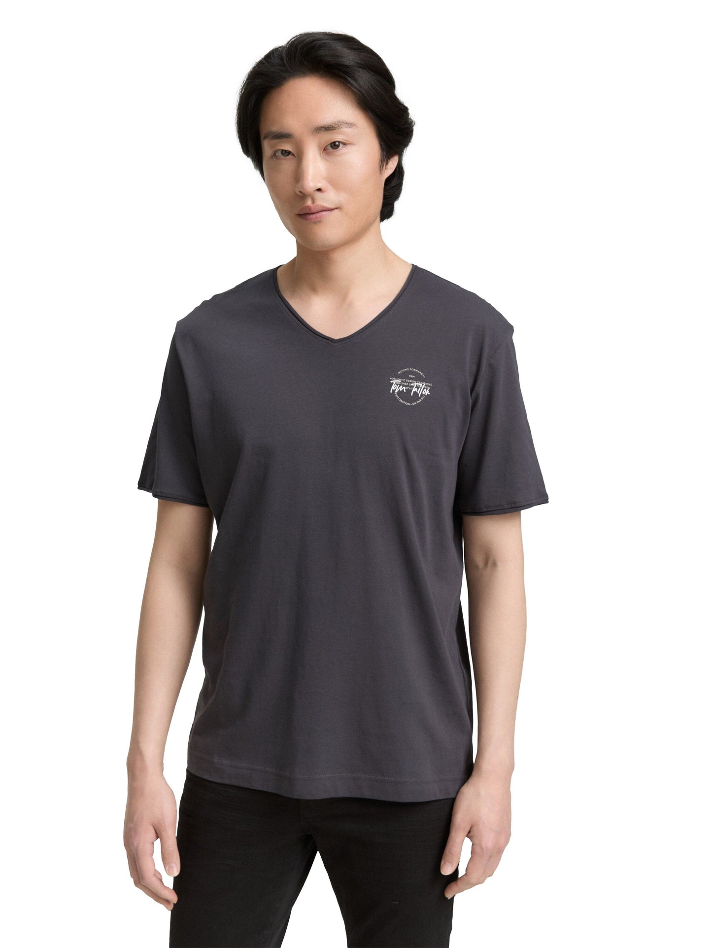 Tom Tailor Herren T-Shirt grau