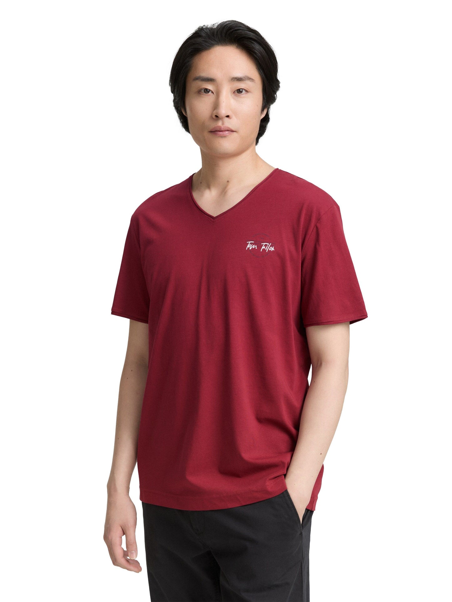 Tom Tailor Herren T-Shirt rot