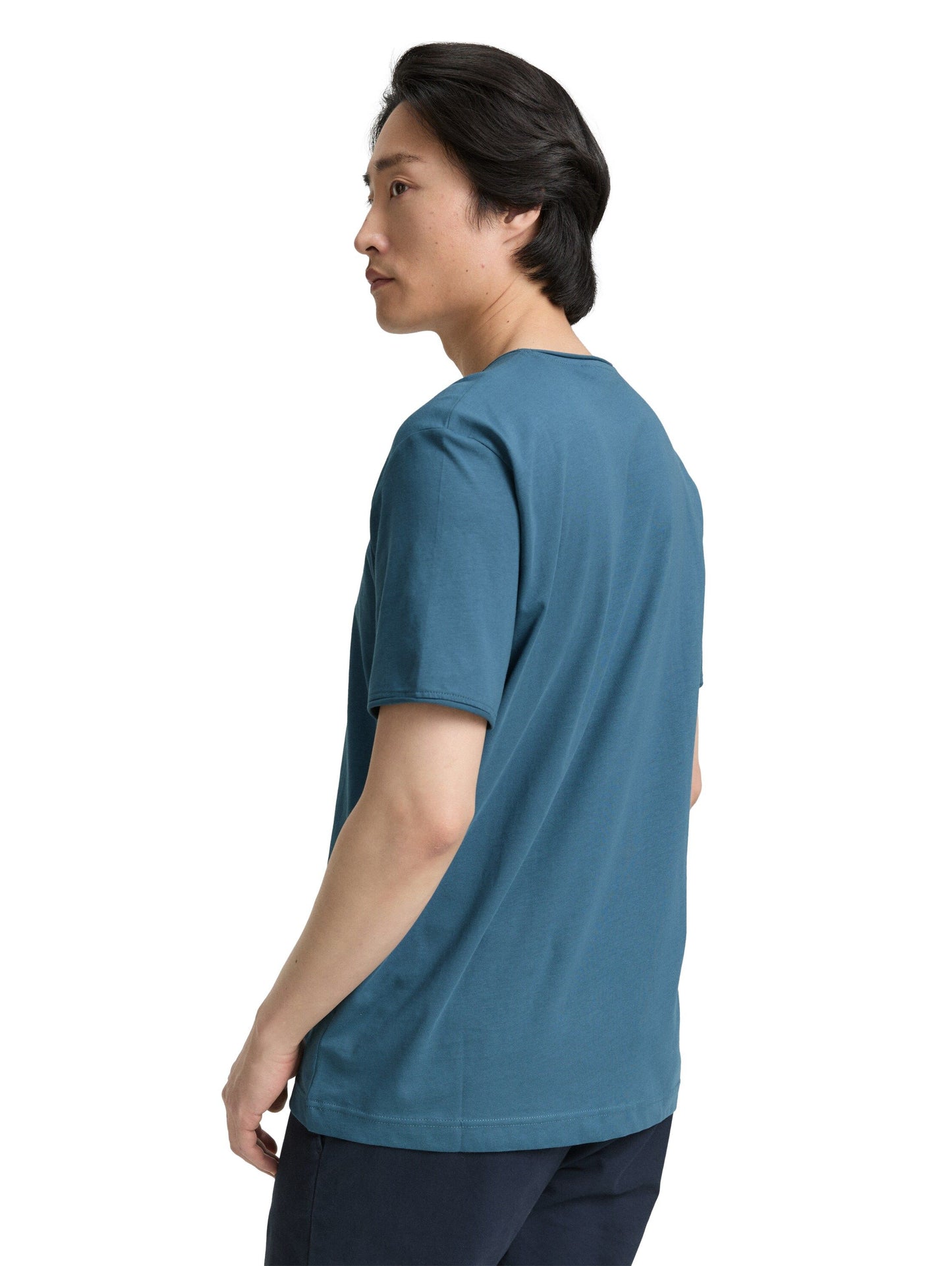 Tom Tailor Herren T-Shirt blau