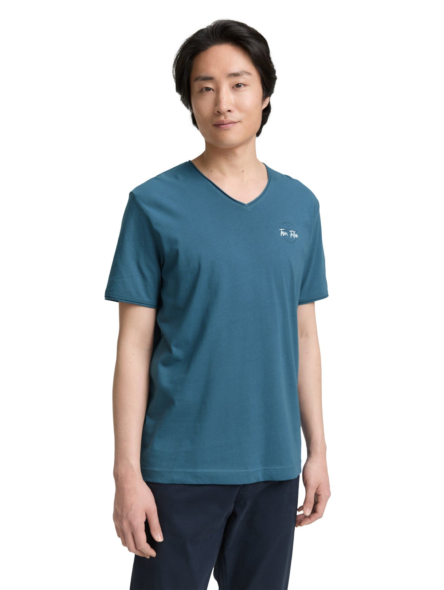 Tom Tailor Herren T-Shirt blau