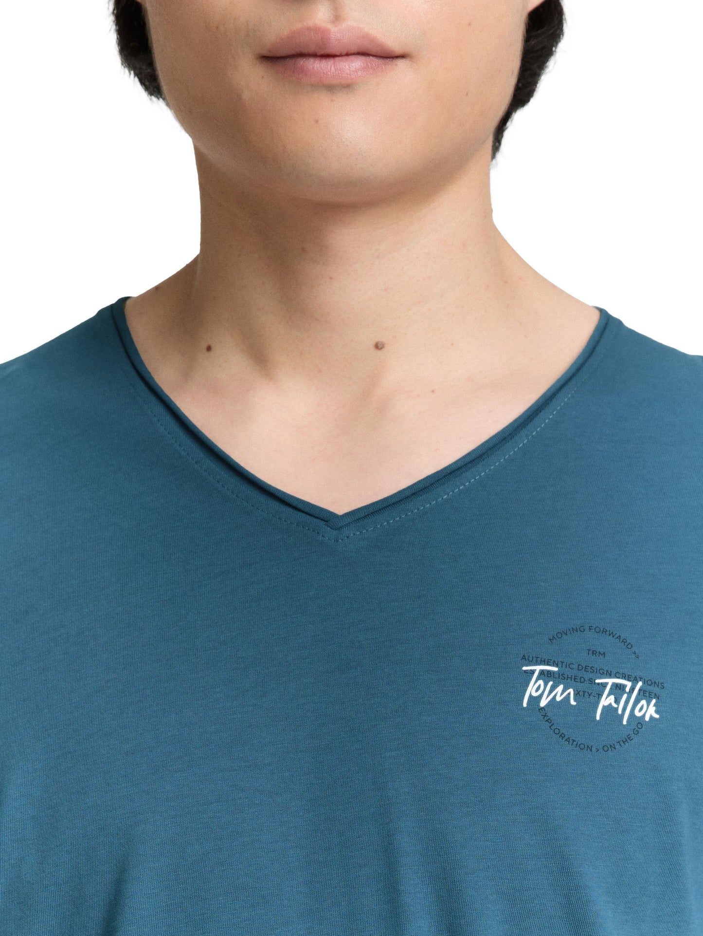 Tom Tailor Herren T-Shirt blau