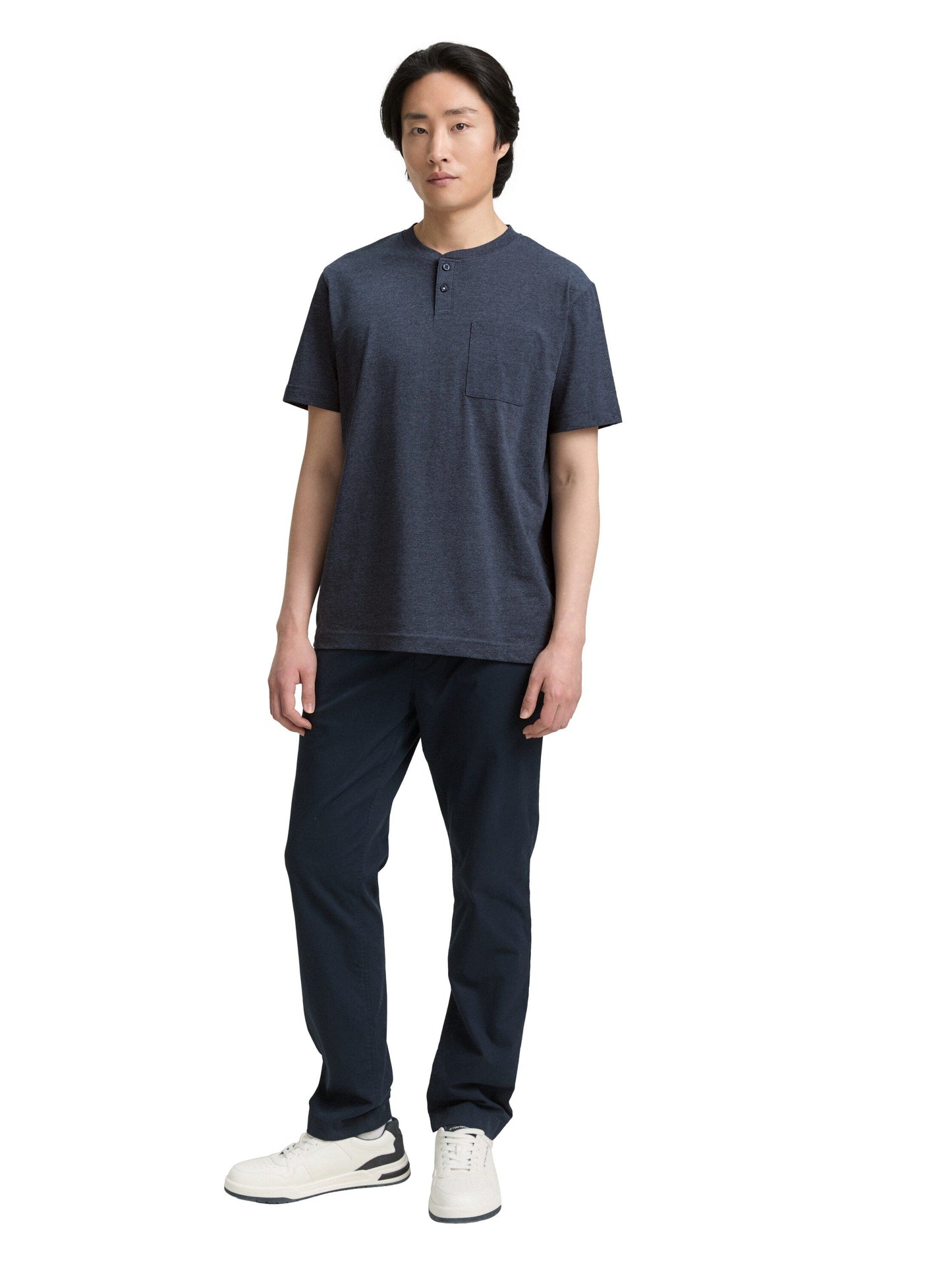 Tom Tailor Herren T-Shirt blau