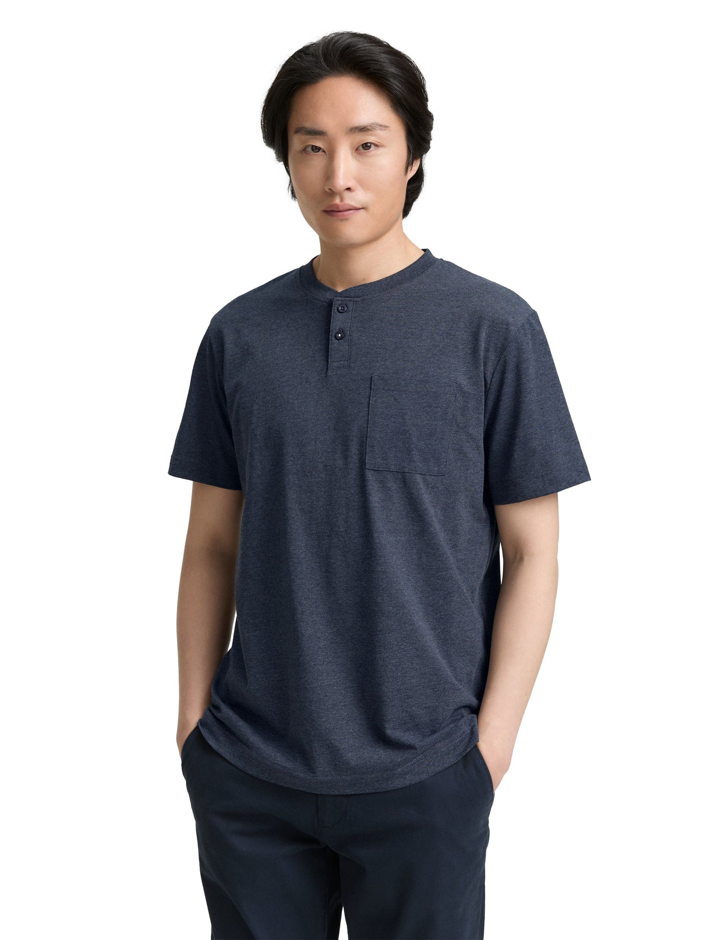 Tom Tailor Herren T-Shirt blau