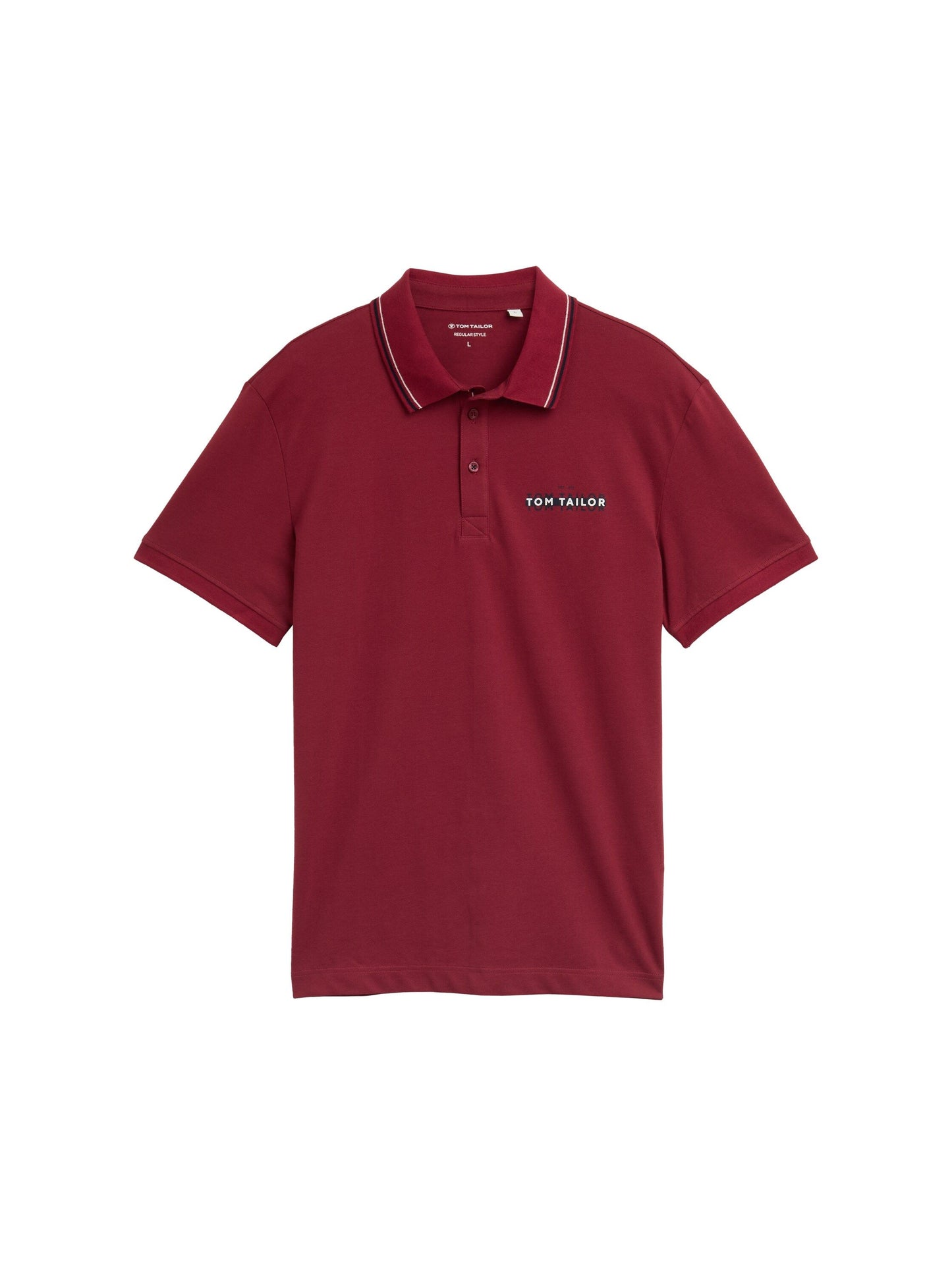 Tom Tailor Herren Piqué Poloshirt XXXL rot