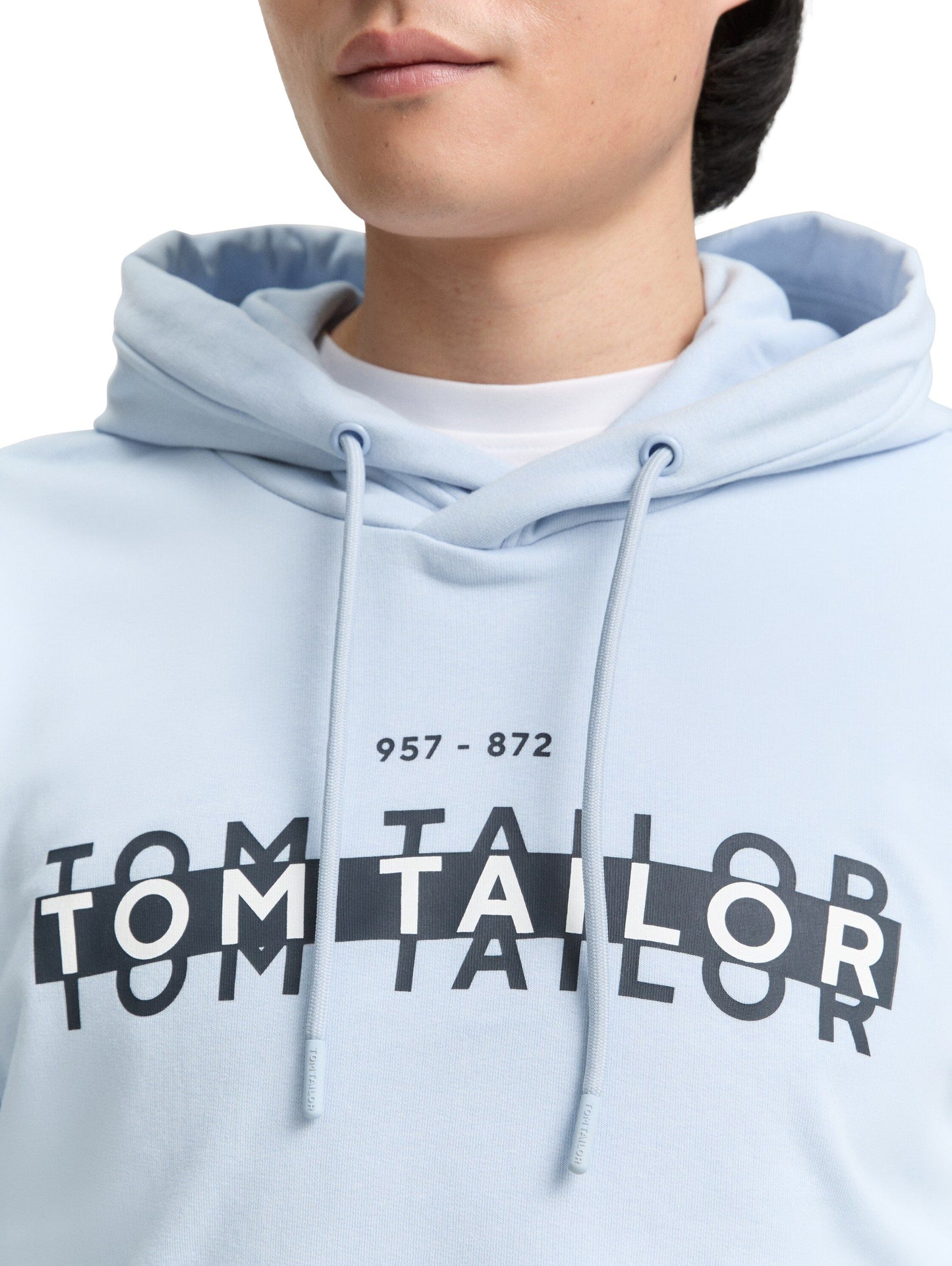 Tom Tailor Herren Hoodie Sweatshirt blau