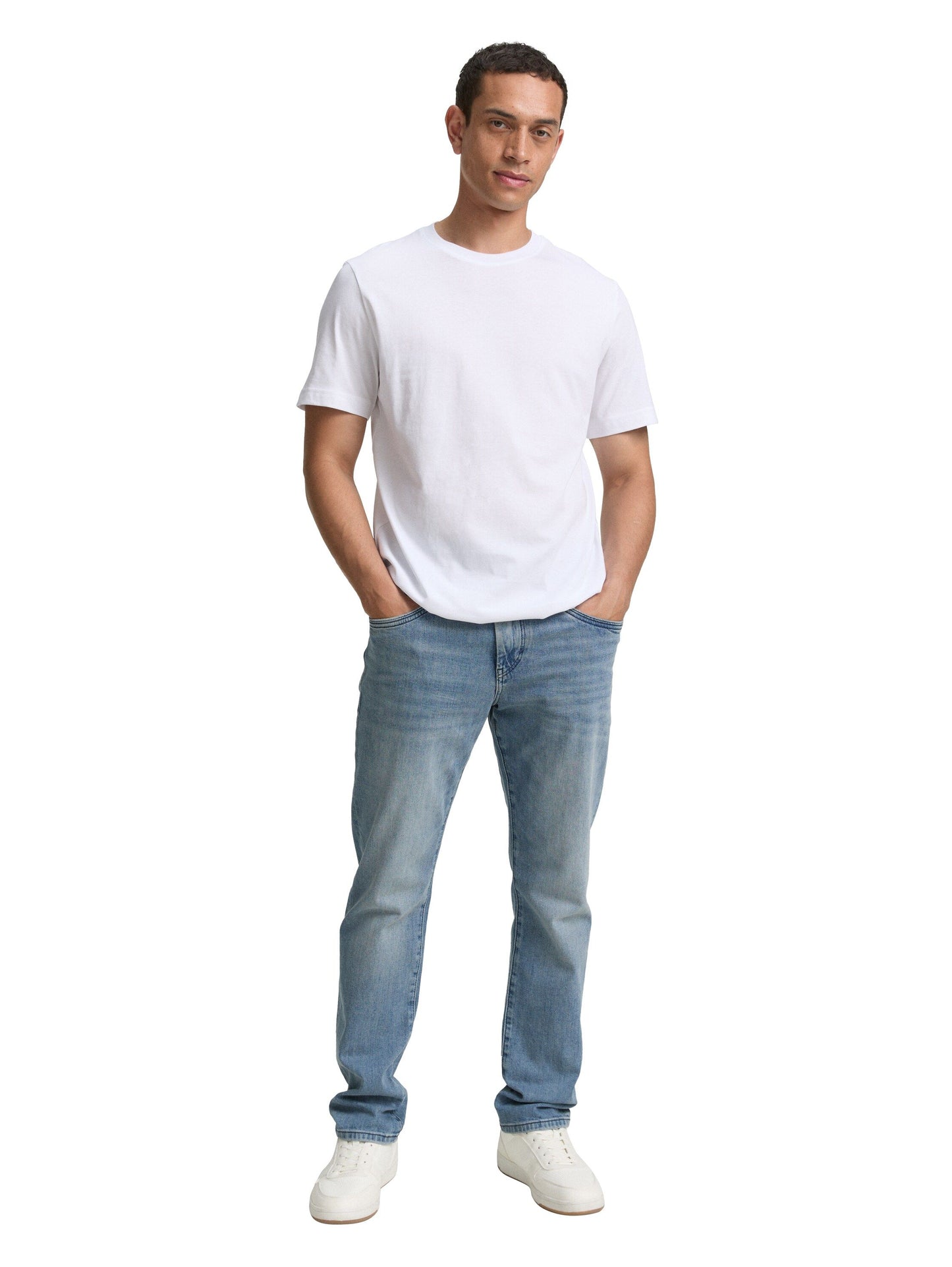 Tom Tailor Herren T-Shirt weiß