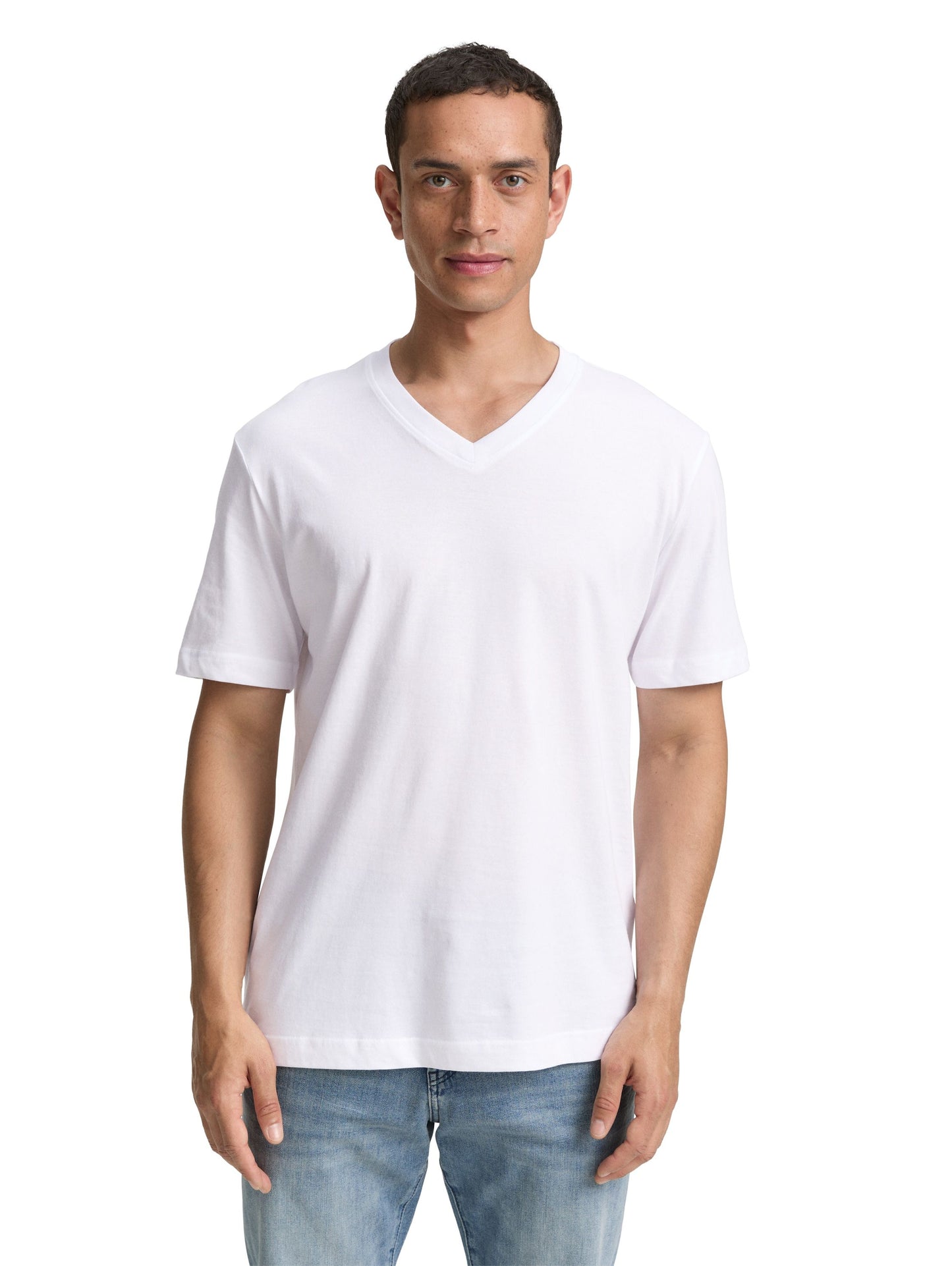 Tom Tailor Herren T-Shirts weiß