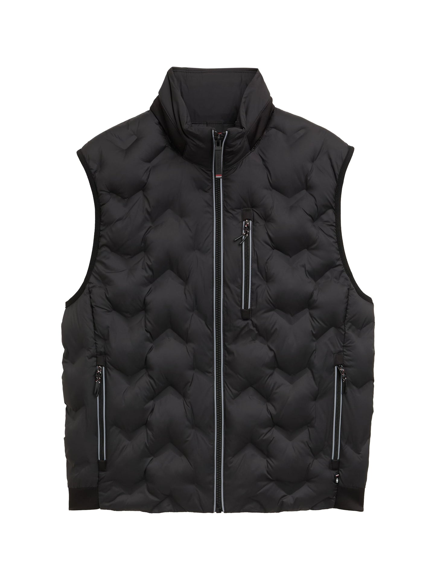 Tom Tailor Herren Hybrid Lightweight Steppweste XXXL schwarz