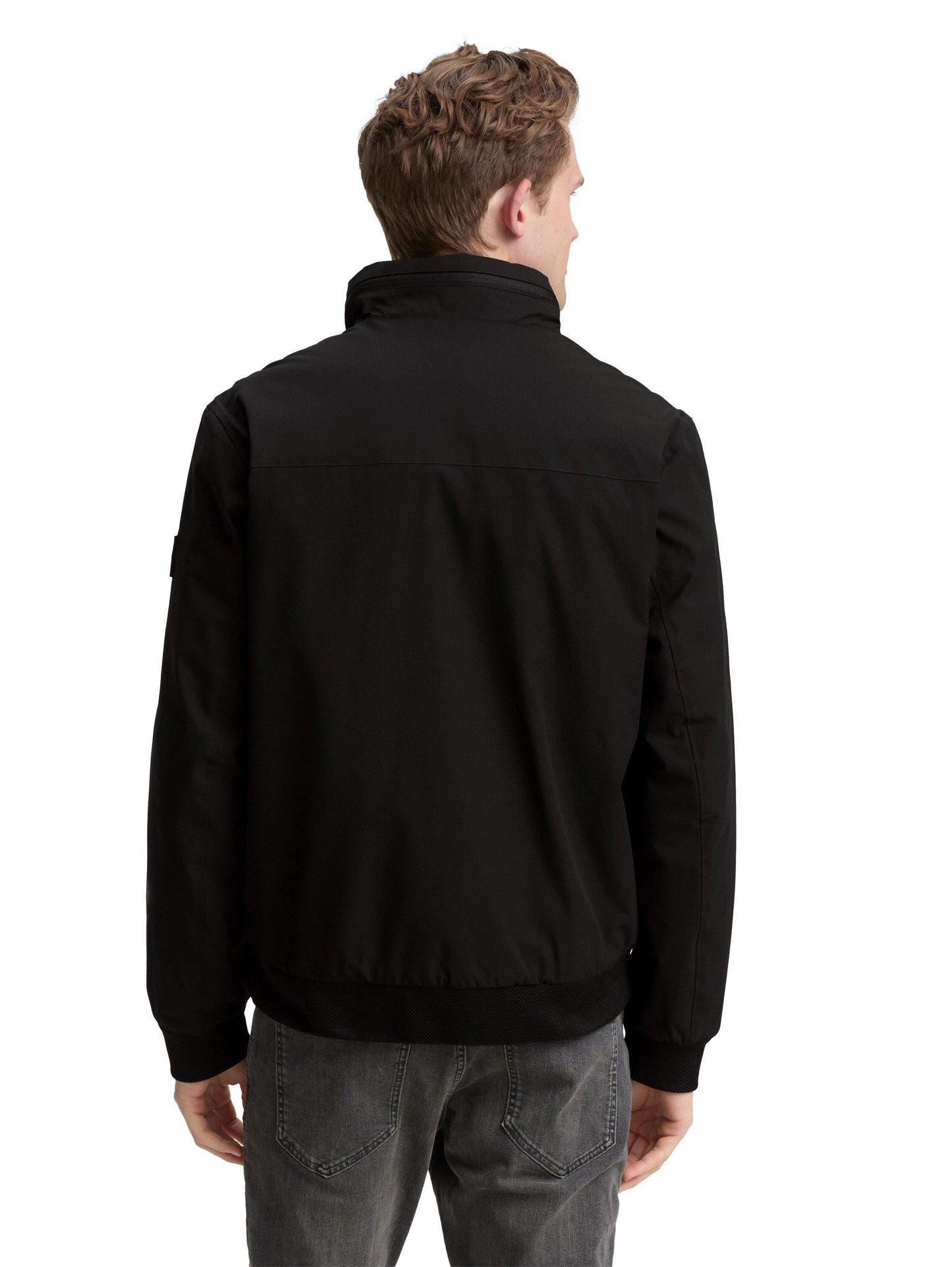 Tom Tailor Herren Blouson Jacke schwarz