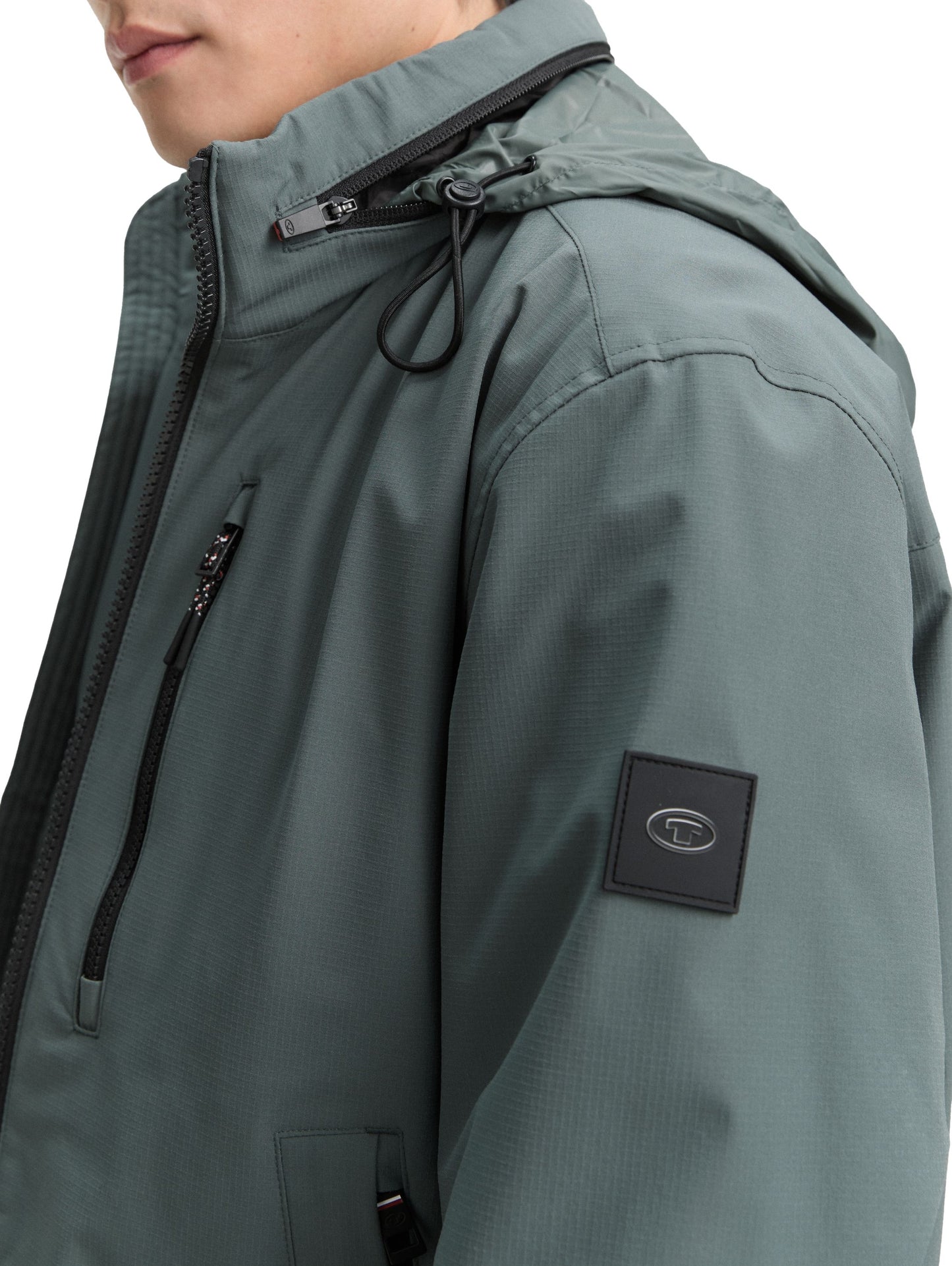 Tom Tailor Herren Blouson Jacke grün