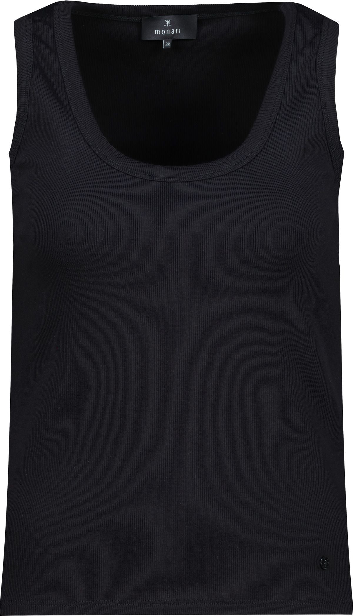 Monari Damen Top schwarz