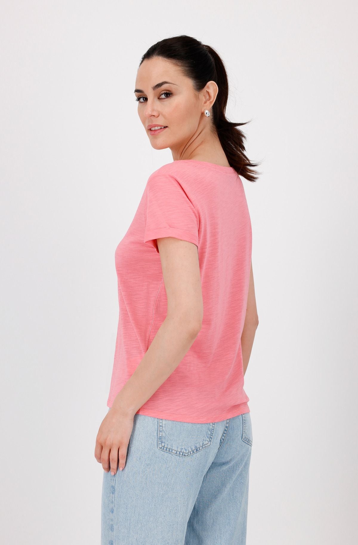 Monari Damen T-Shirt rosa