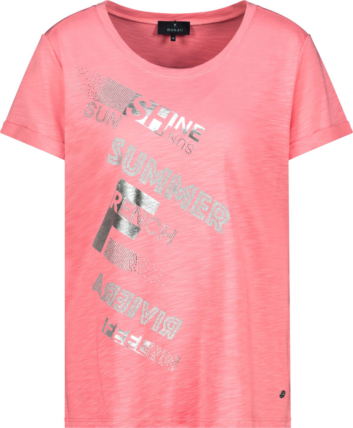 Monari Damen T-Shirt rosa