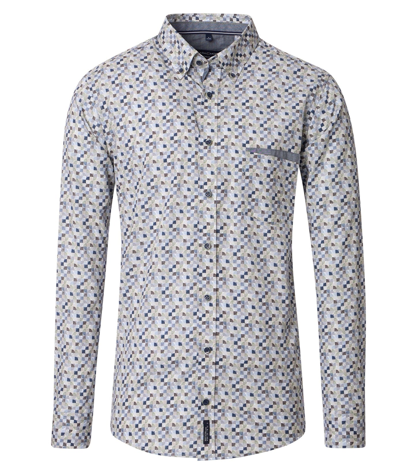 Casa Moda Herren Hemd grün