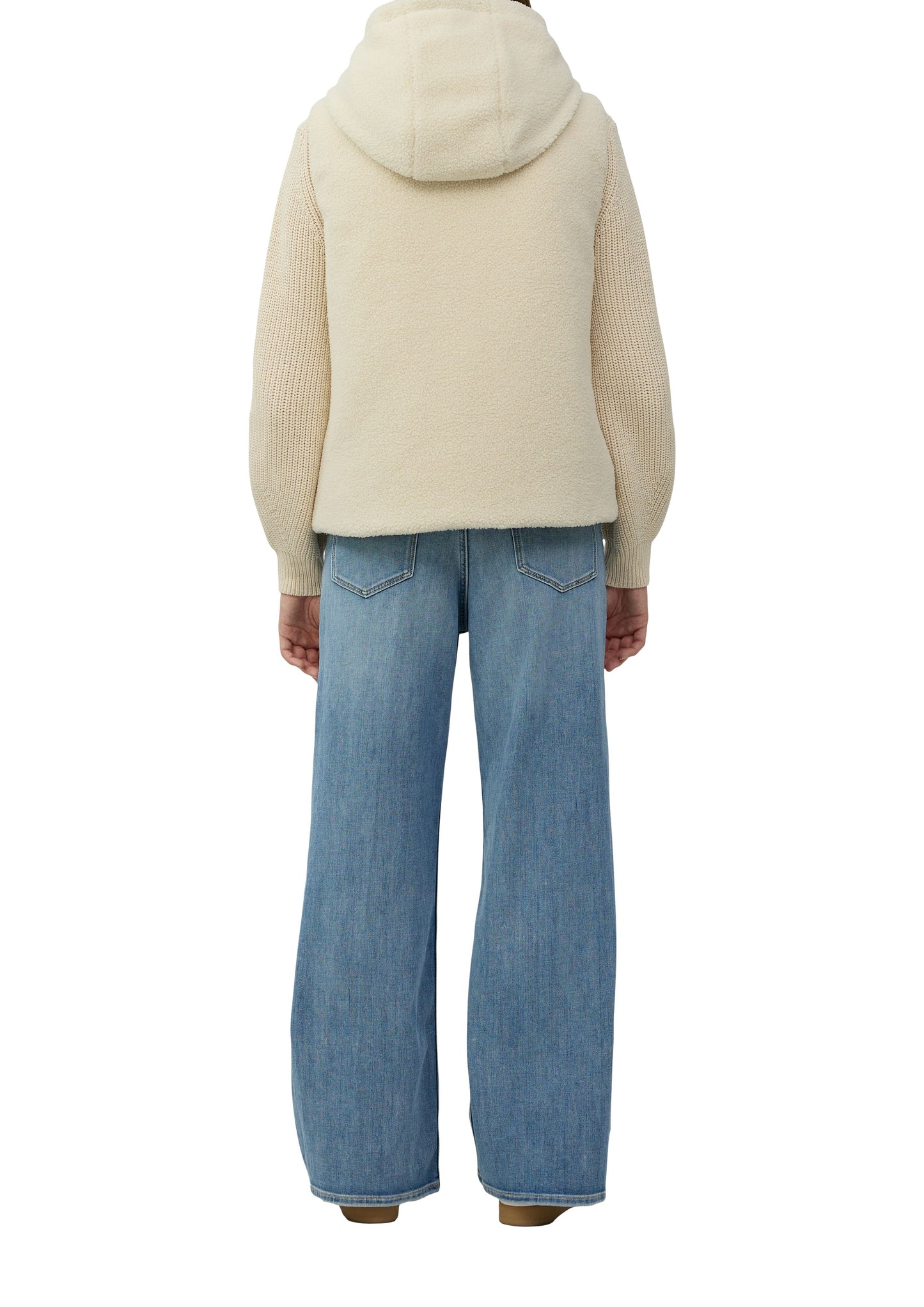 s. Oliver Damen Weste beige