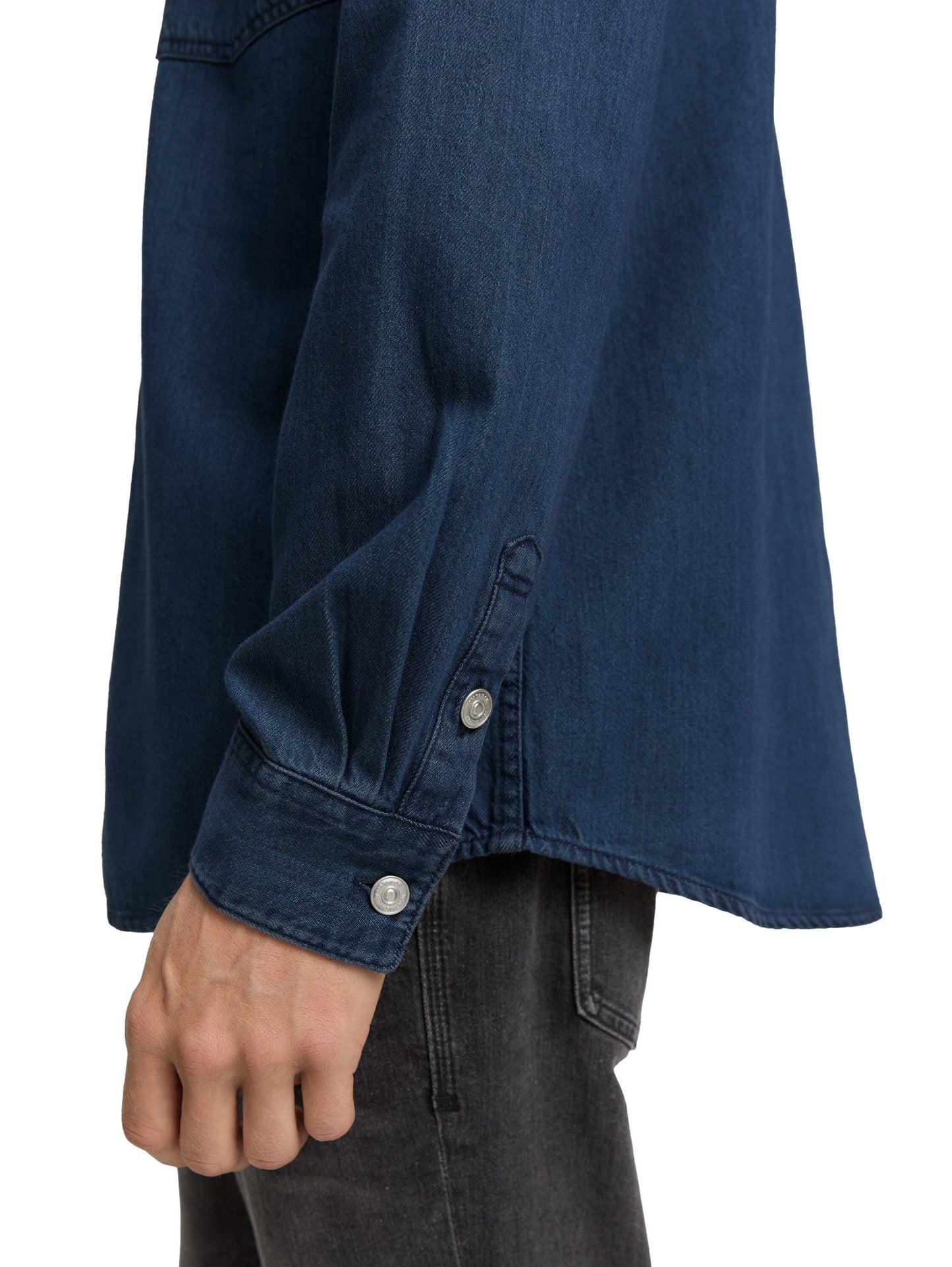 Tom Tailor Herren Hemd blau