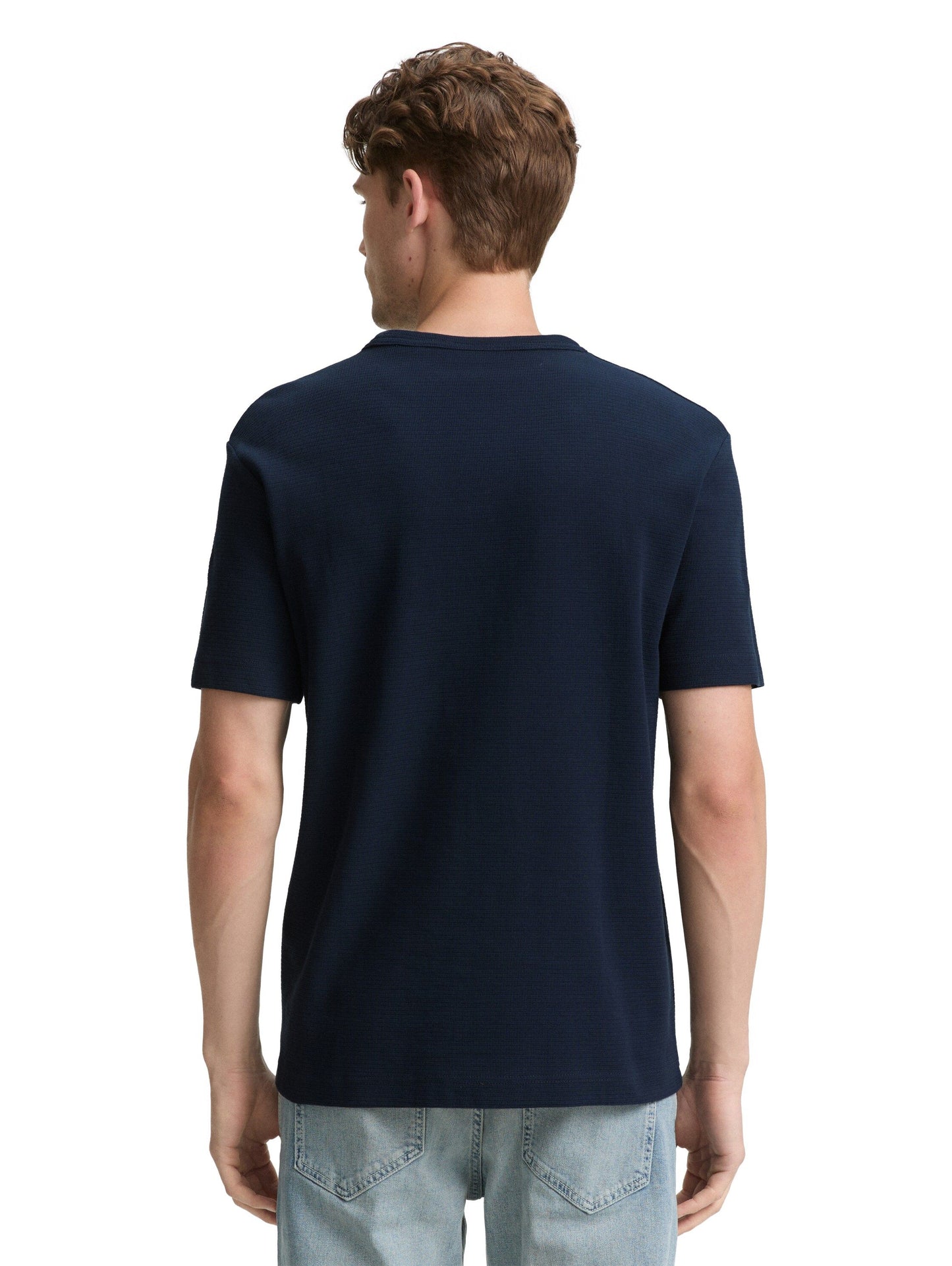Tom Tailor Herren Shirt blau