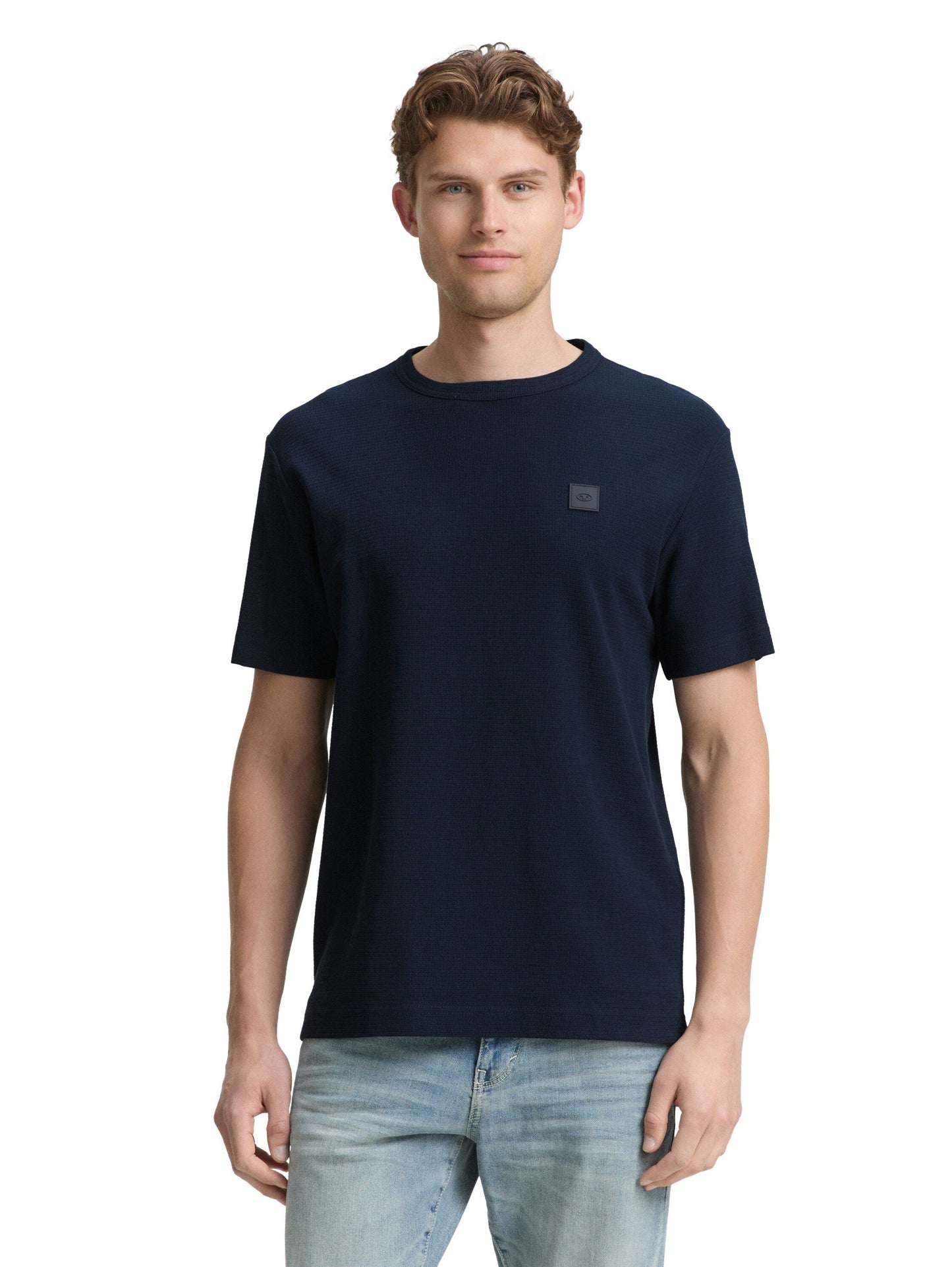 Tom Tailor Herren Shirt blau