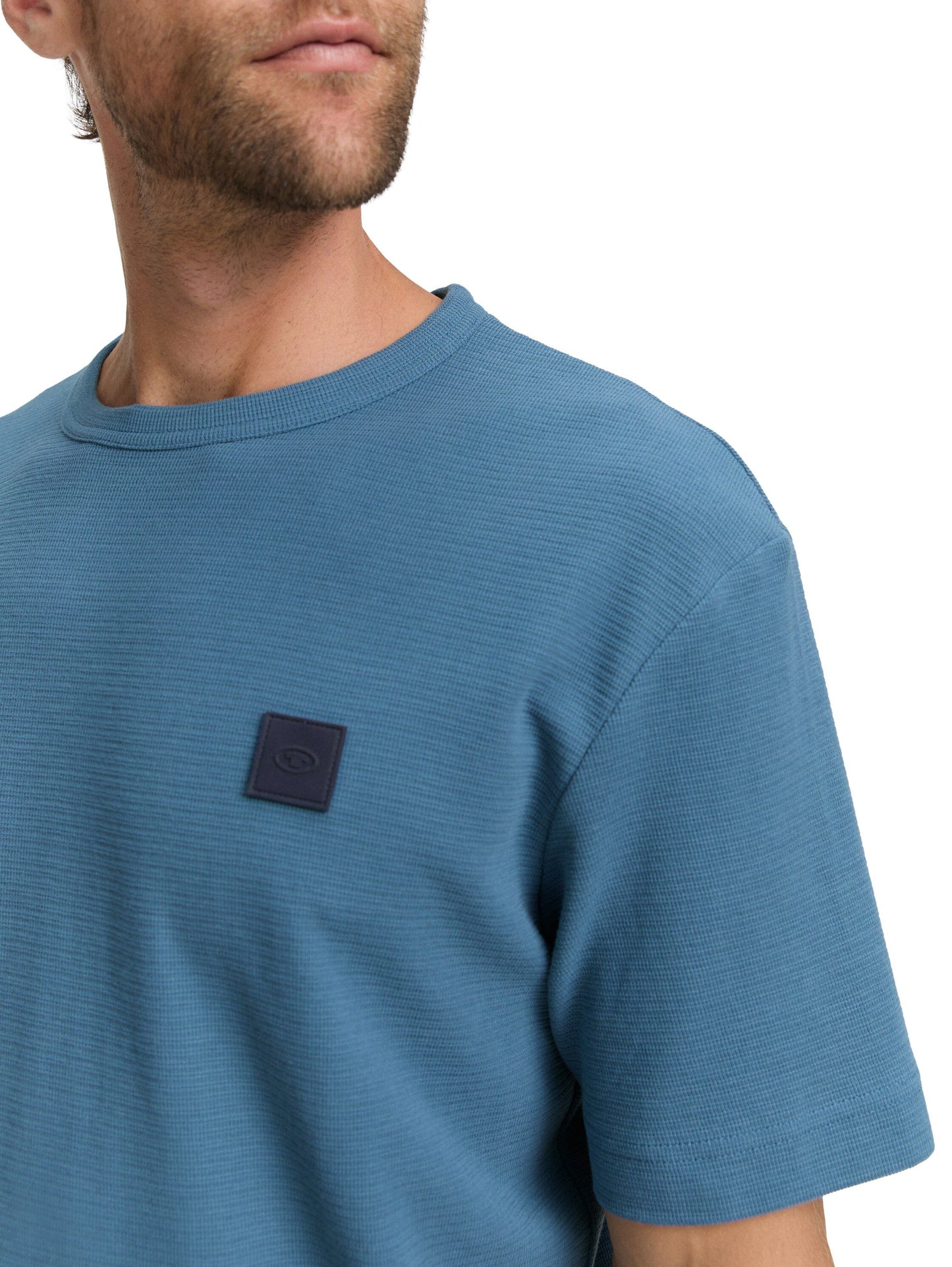Tom Tailor Herren Shirt blau