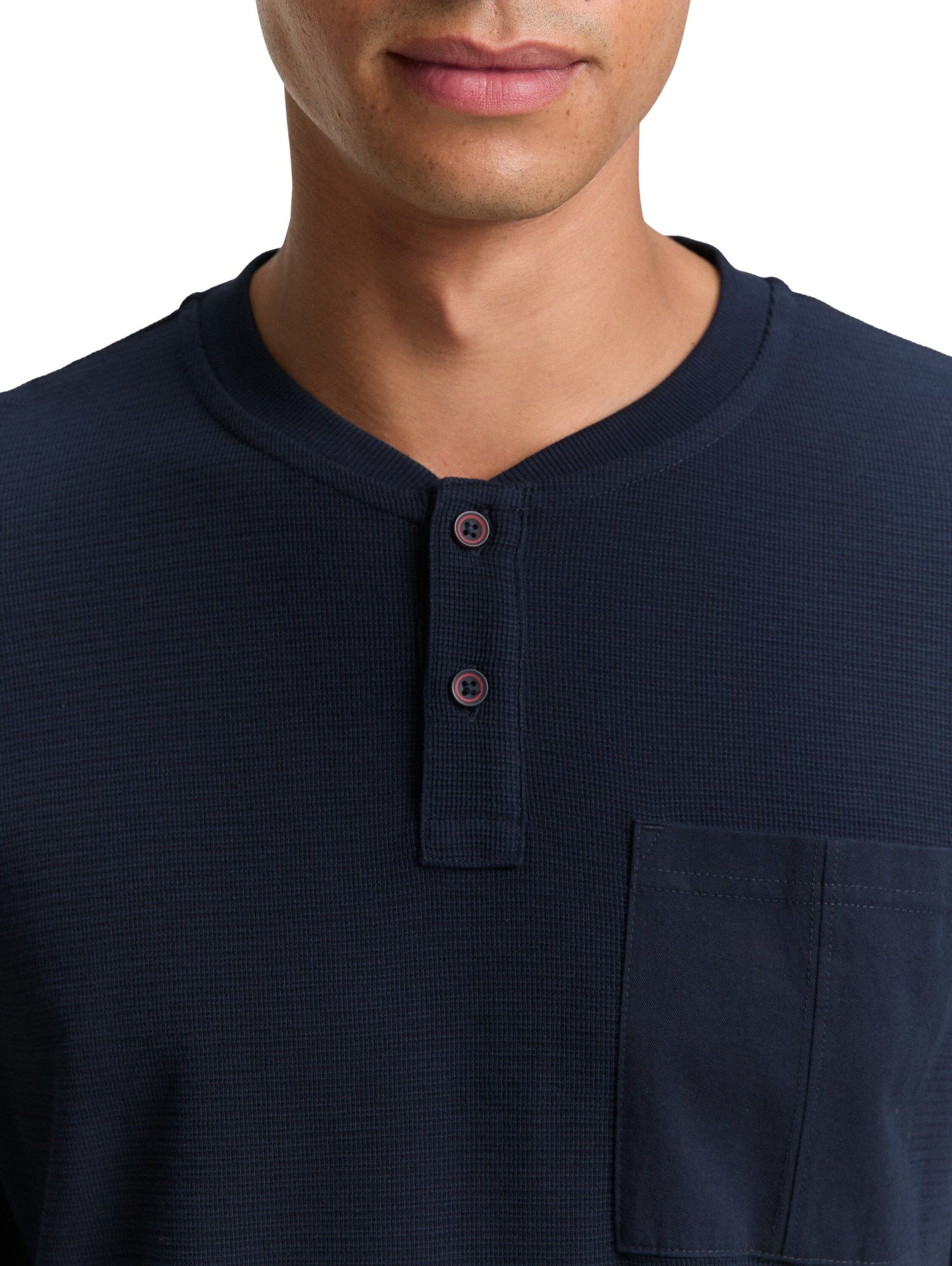 Tom Tailor Herren Langarmshirt blau