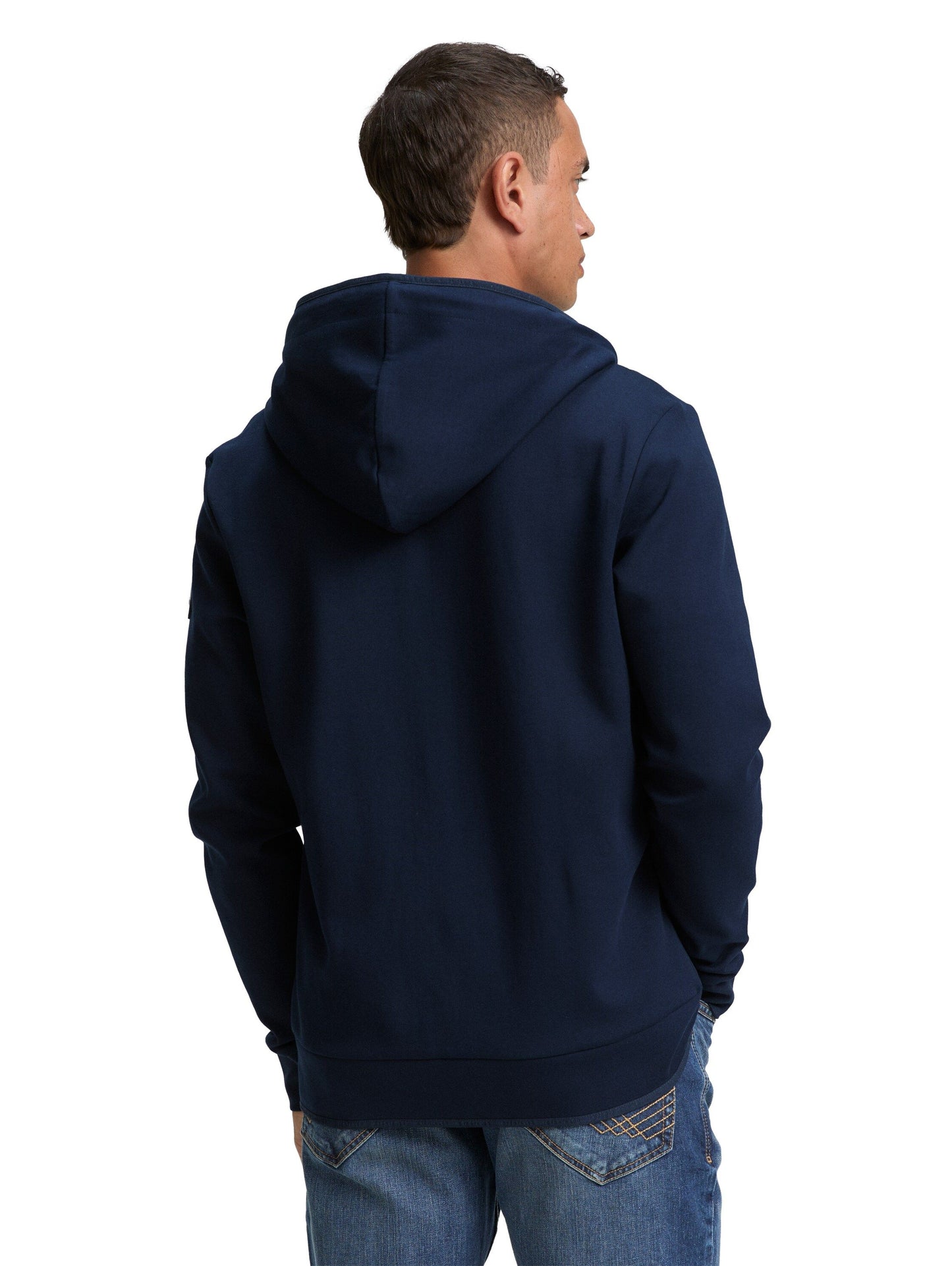 Tom Tailor Herren Sweatjacke blau