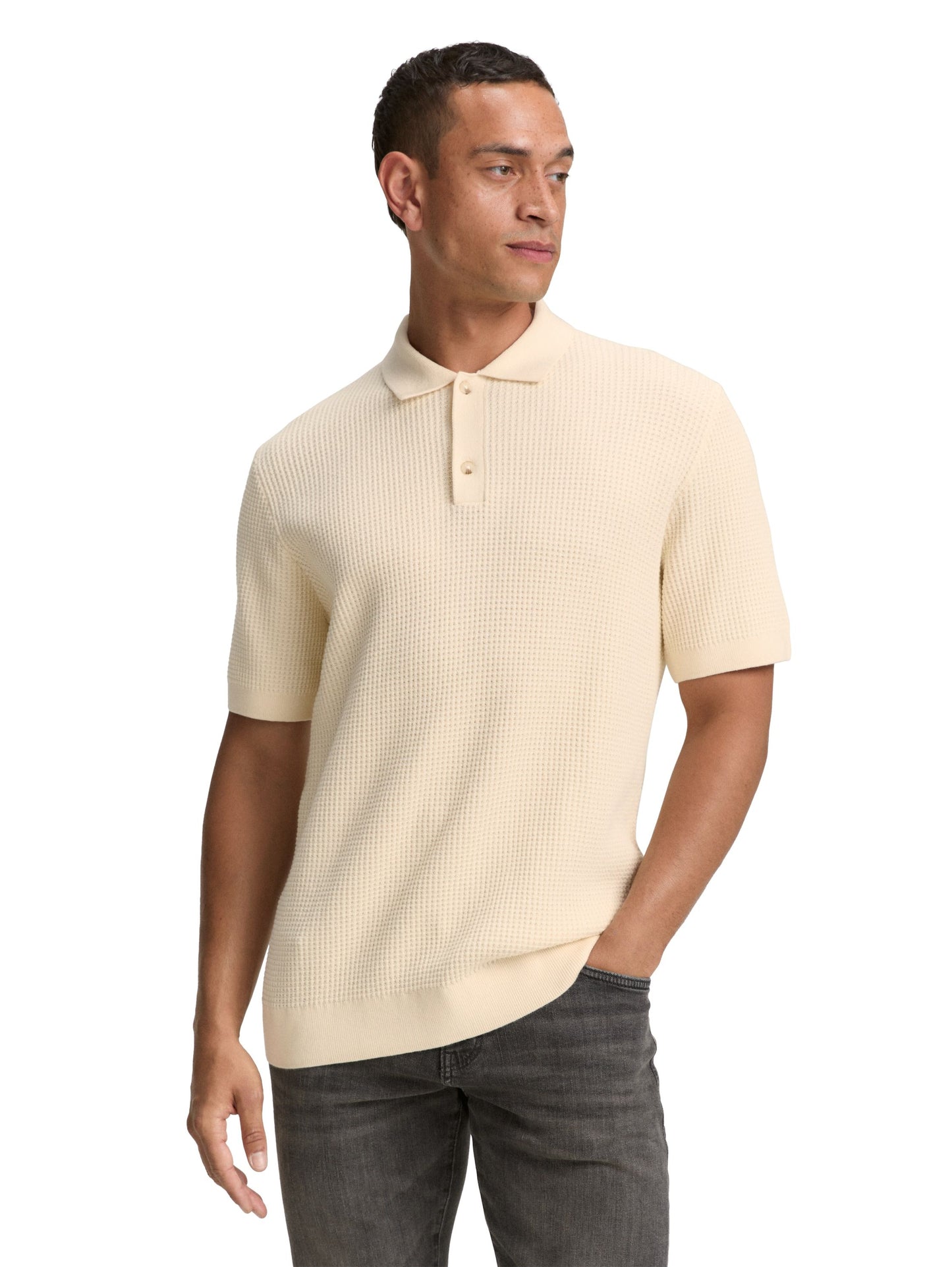 Tom Tailor Herren Shirt weiß