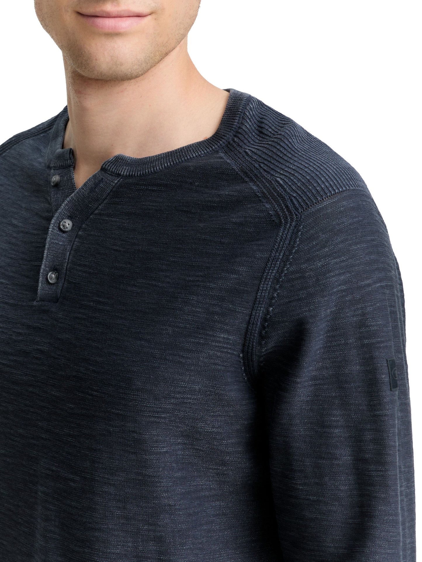 Tom Tailor Herren Pullover blau
