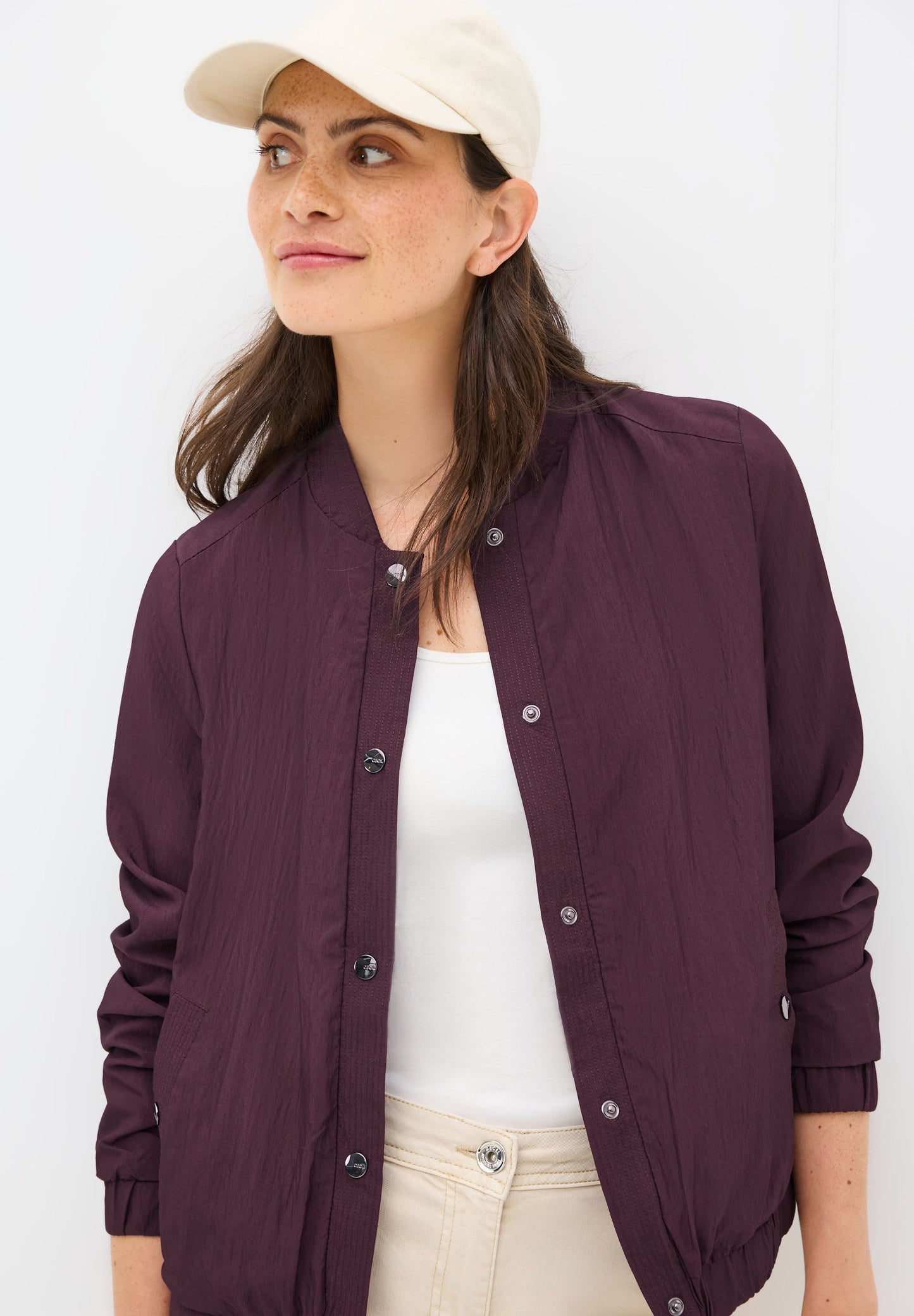 Cecil Damen Blouson rot