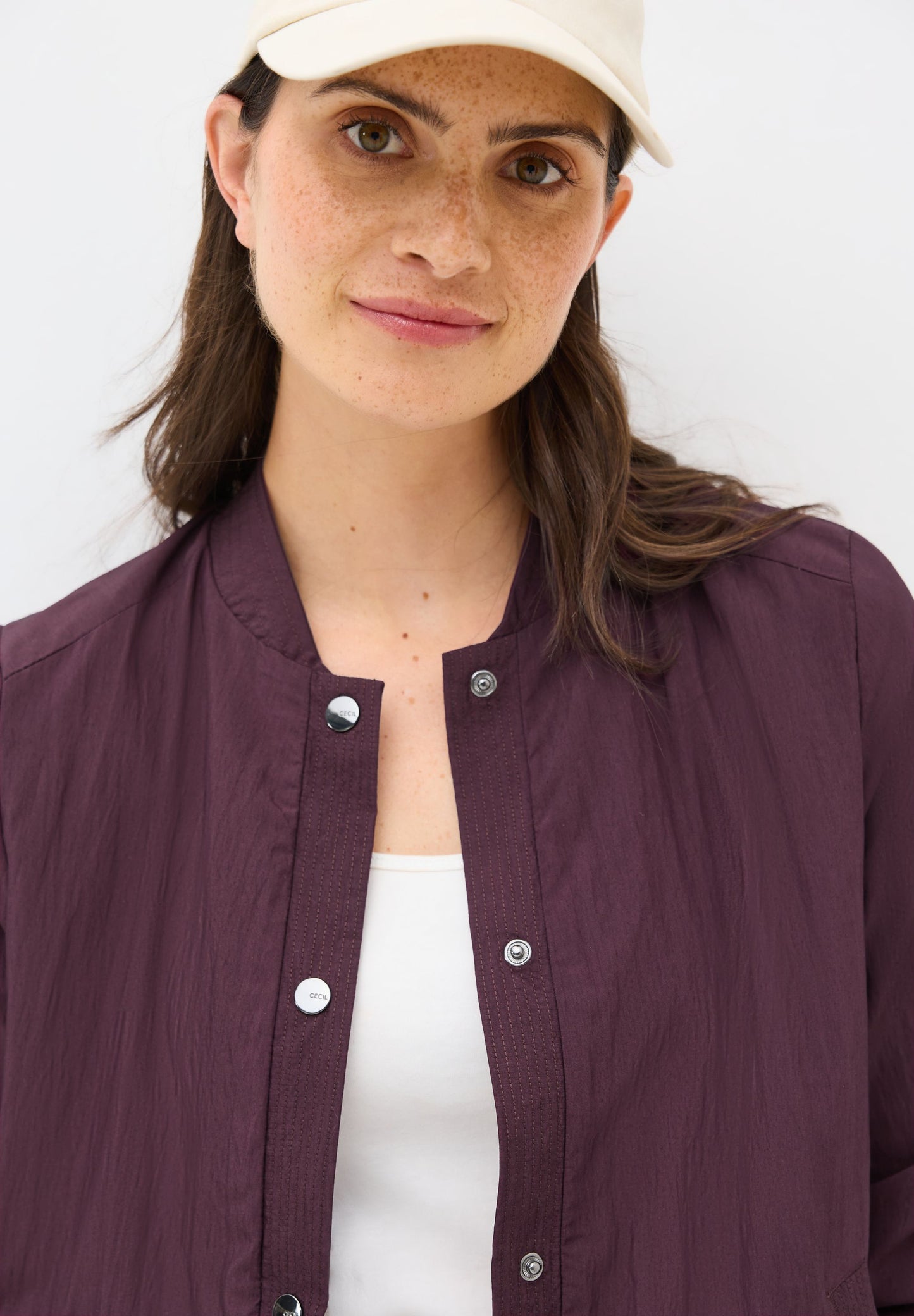 Cecil Damen Blouson rot