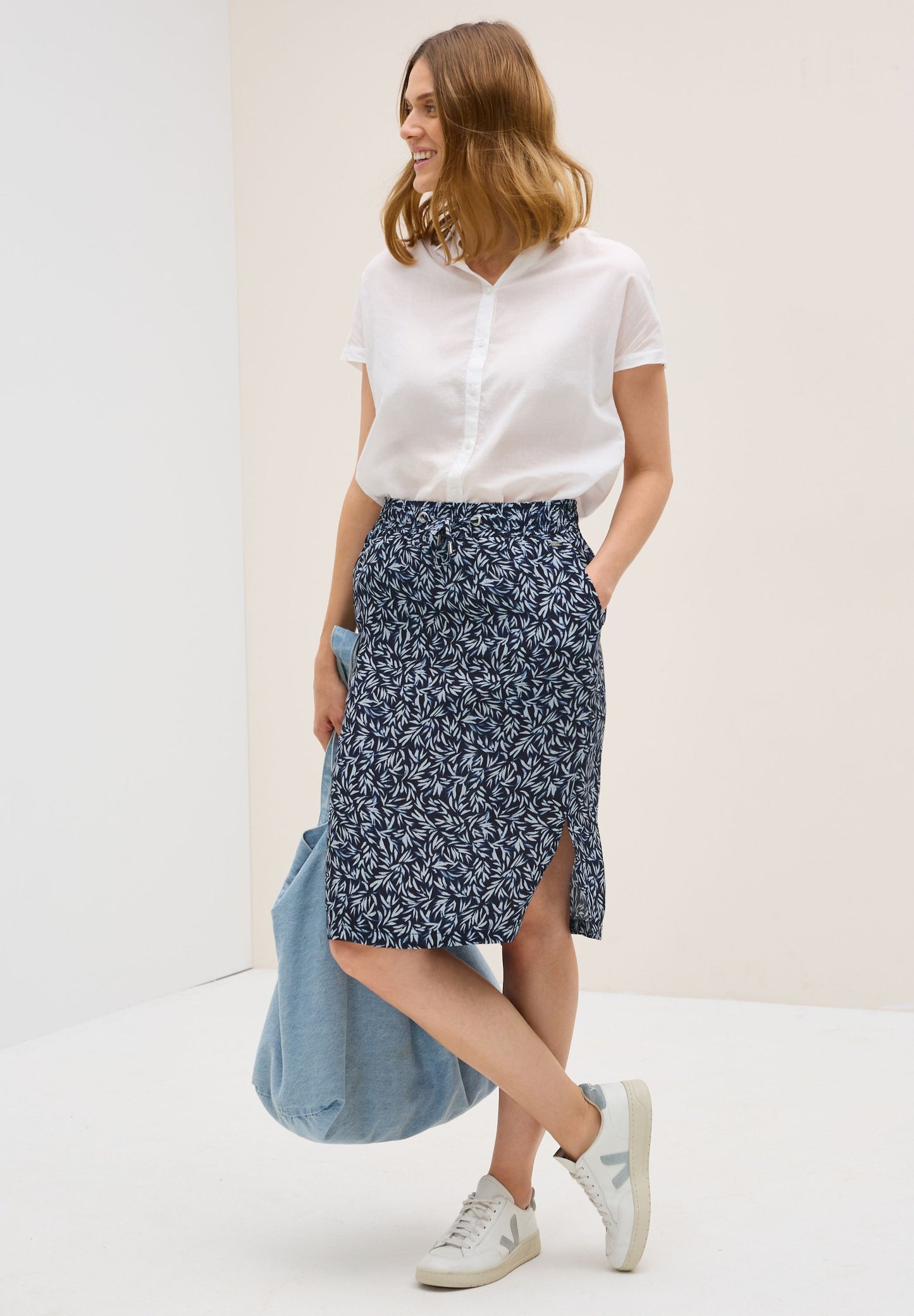 Cecil Damen Rock blau