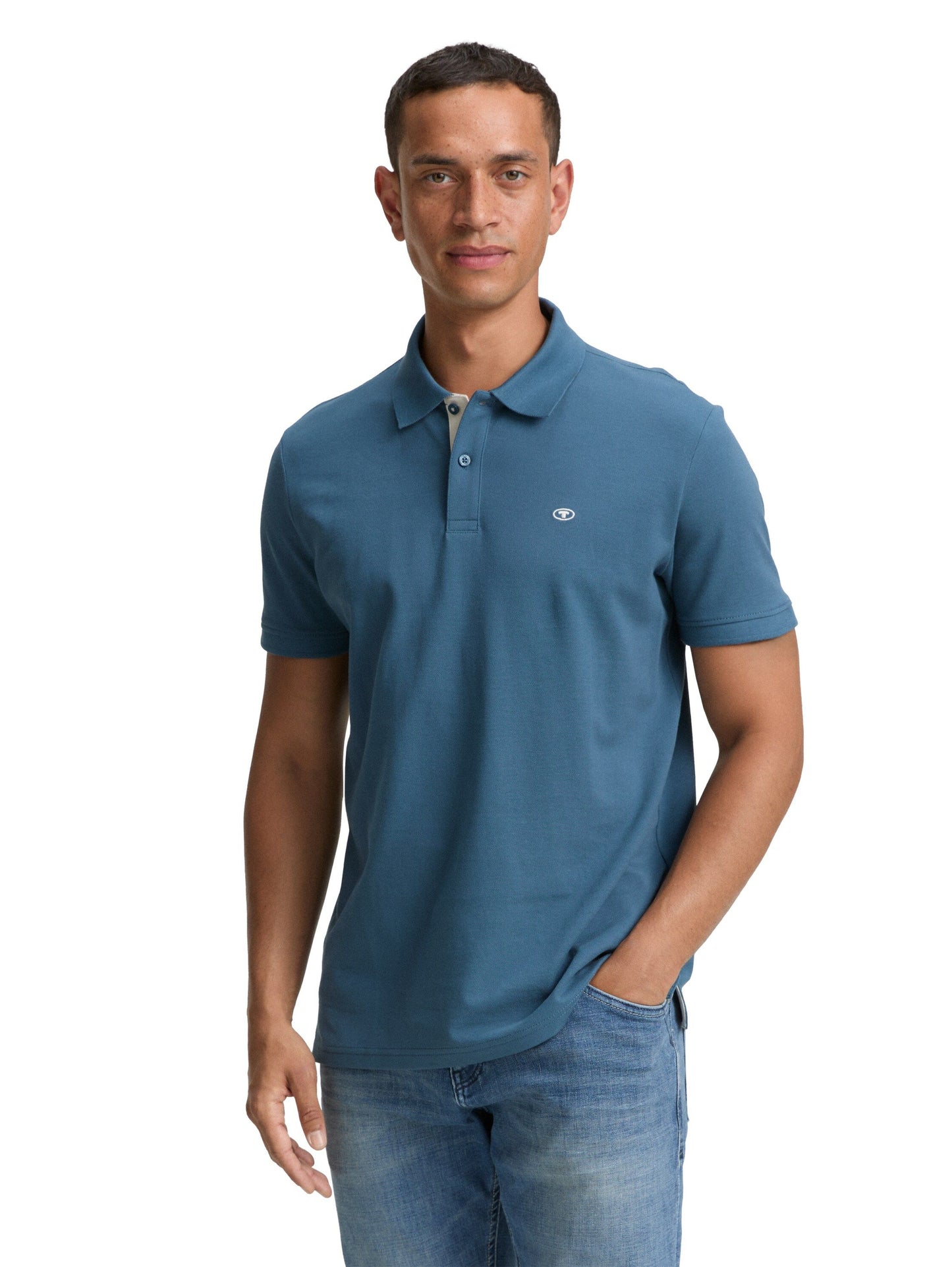 Tom Tailor Herren Shirt blau