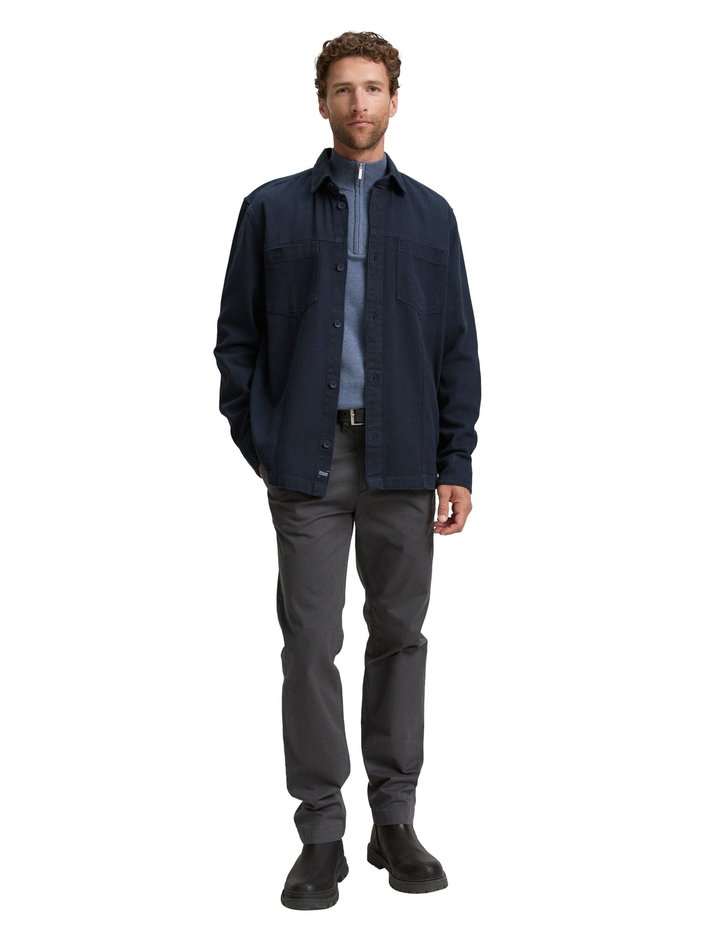 Tom Tailor Herren Jacke blau