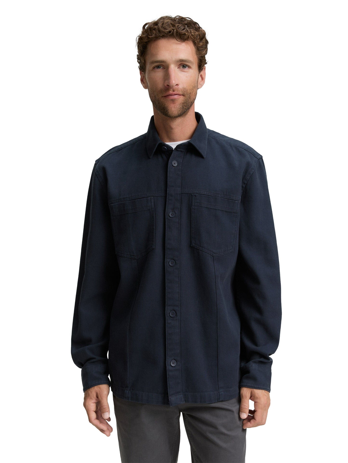 Tom Tailor Herren Jacke blau