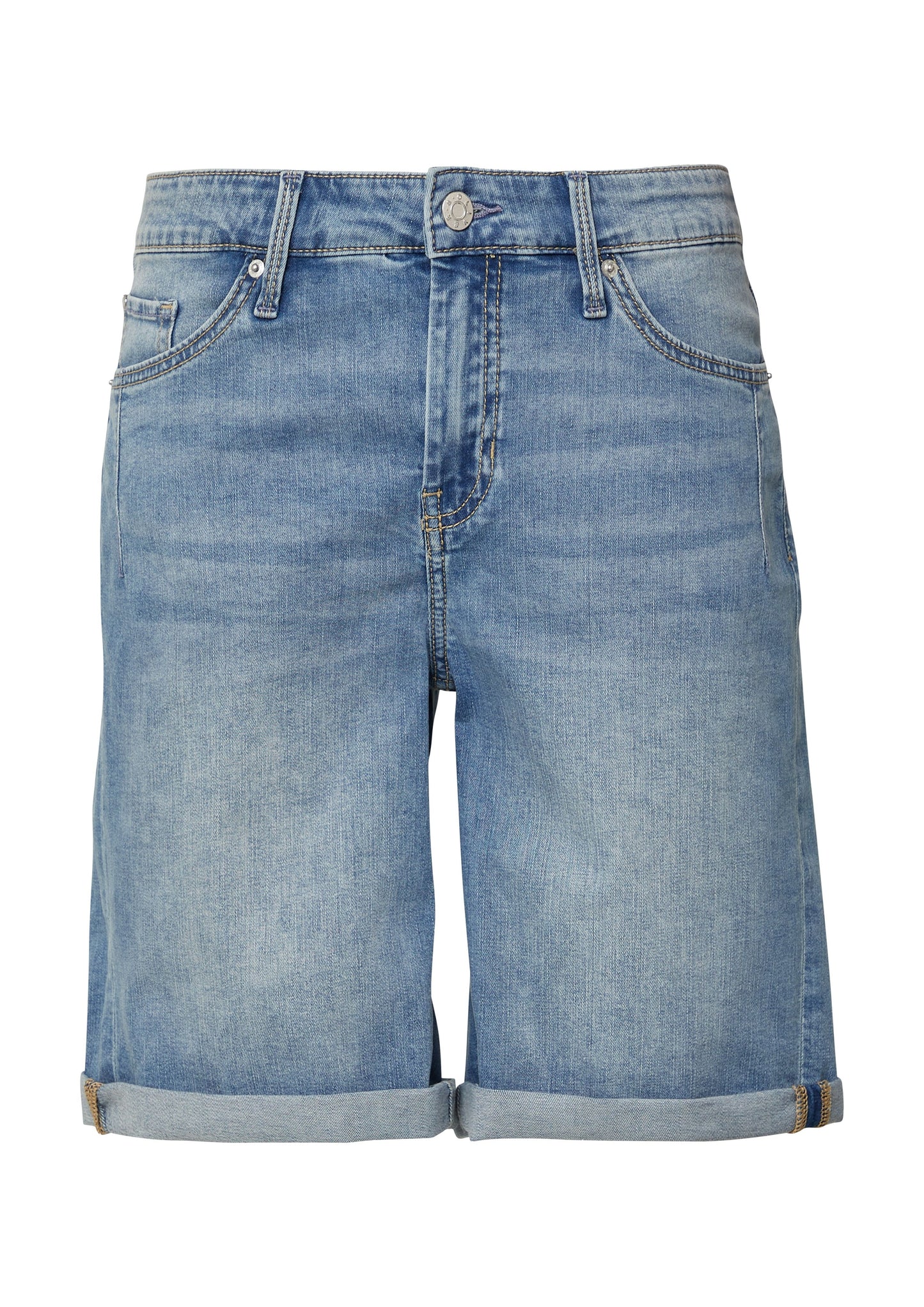 s. Oliver Damen Shorts blau