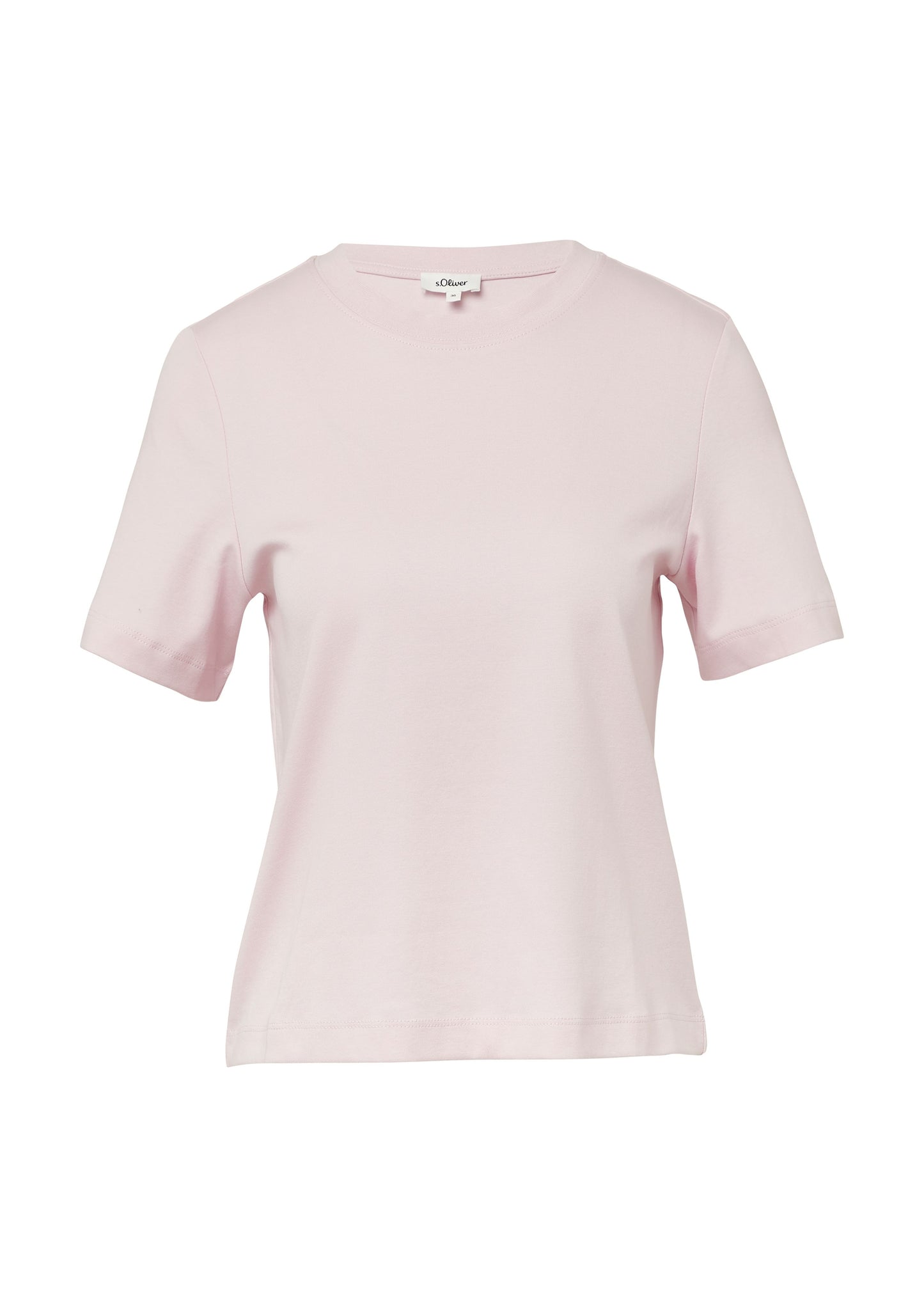 s. Oliver Damen T-Shirt rosa