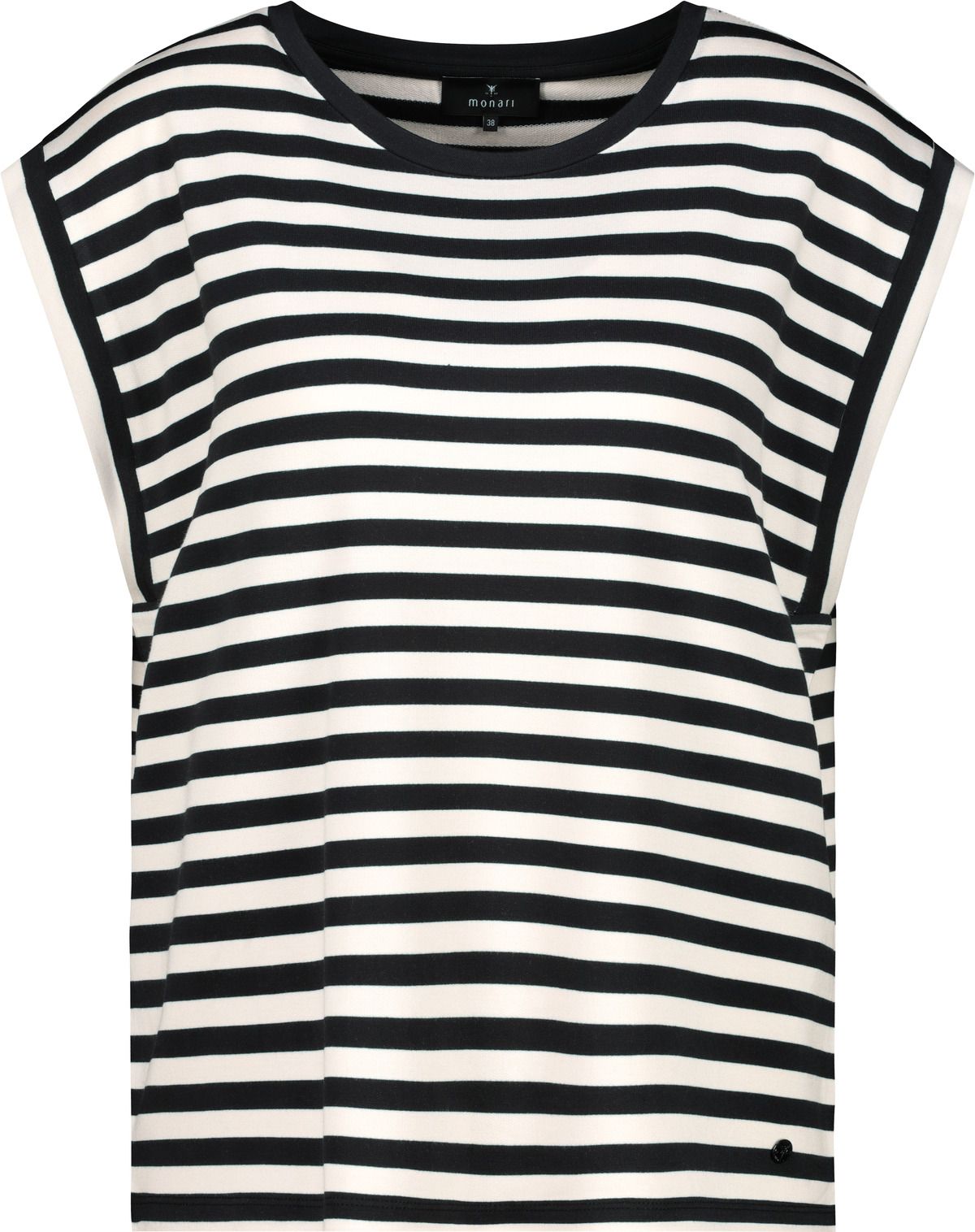 Monari Damen T-Shirt schwarz