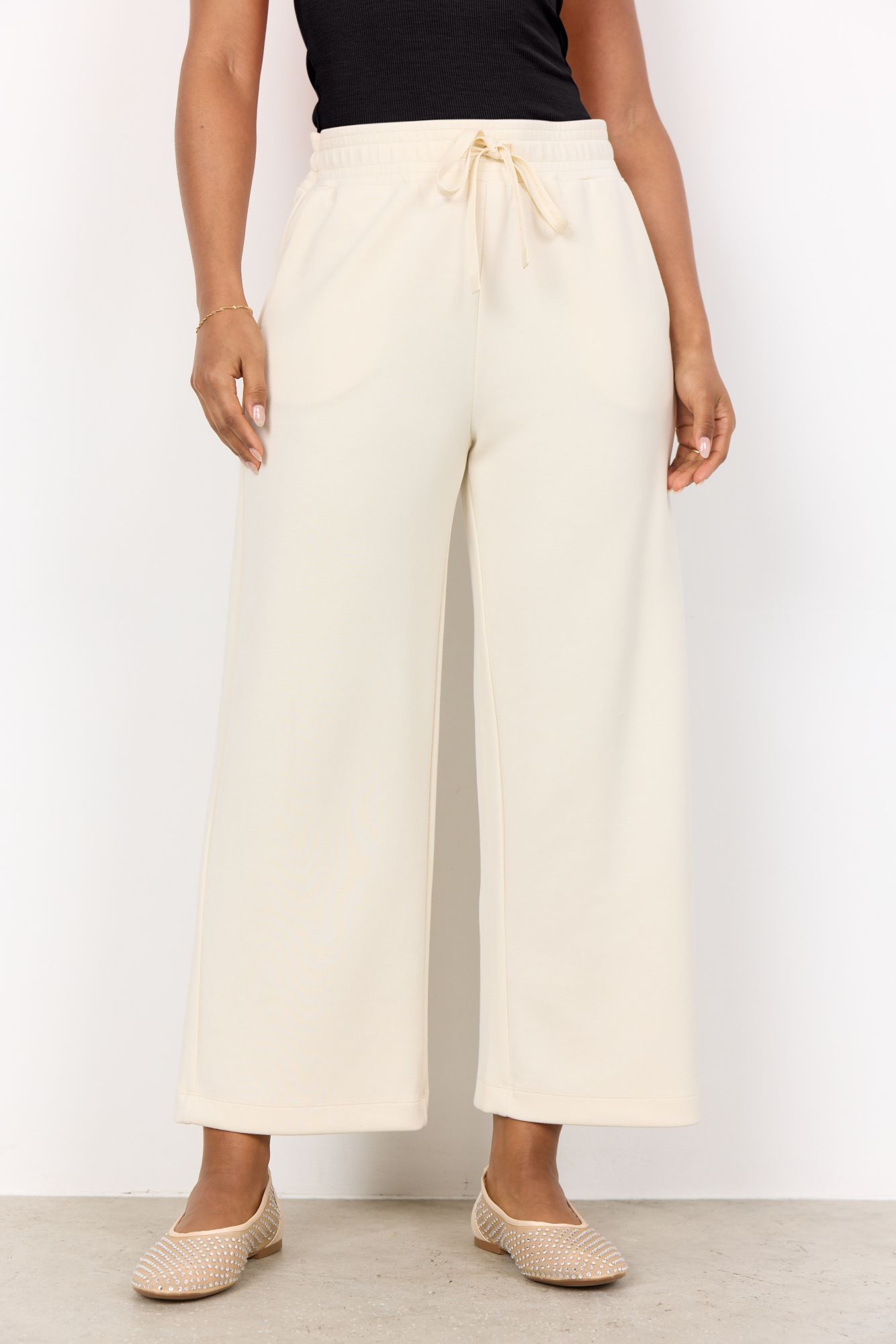 Soyaconcept Damen Hose weiß