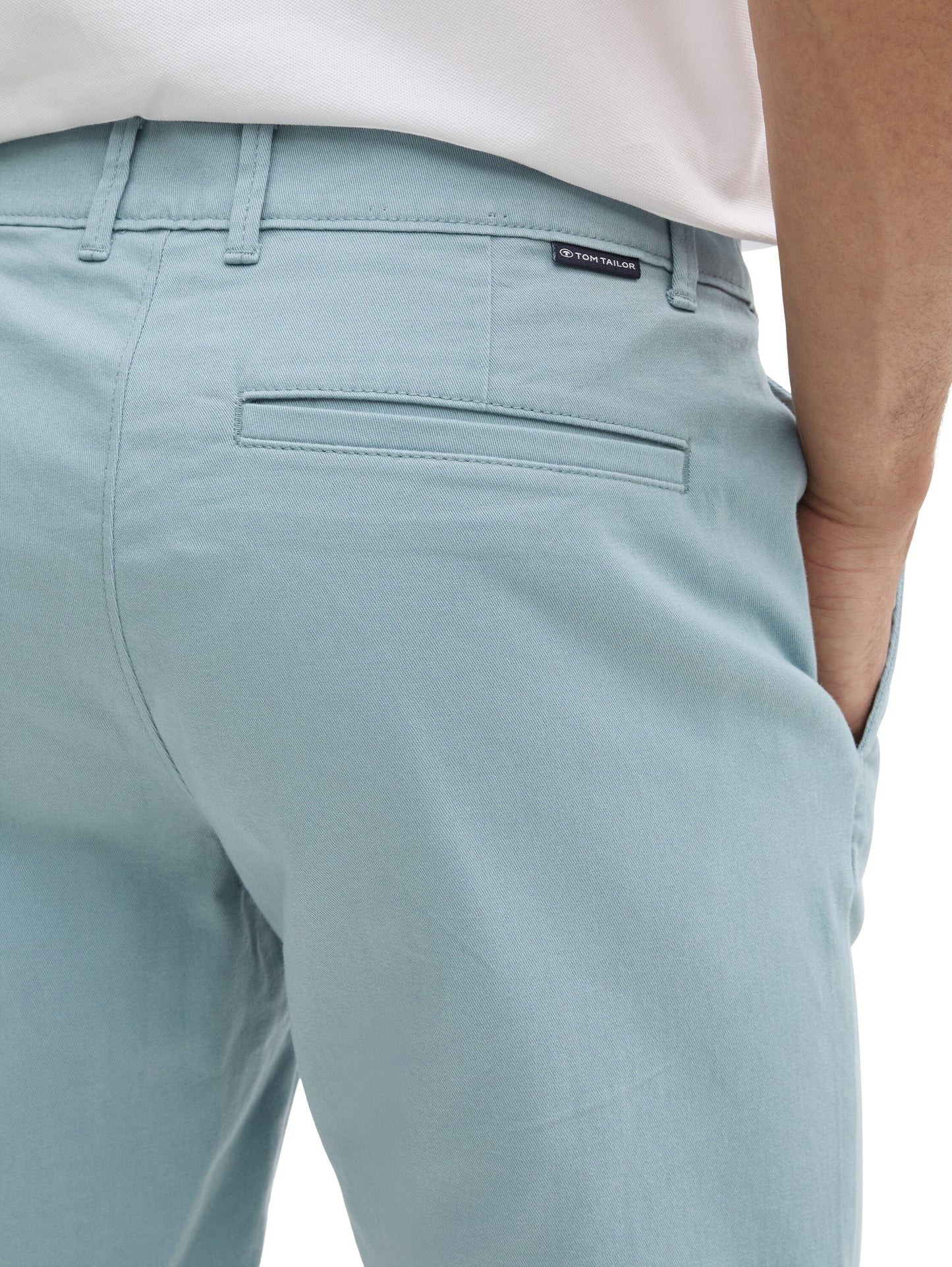 Tom Tailor Herren Chino Shorts blau
