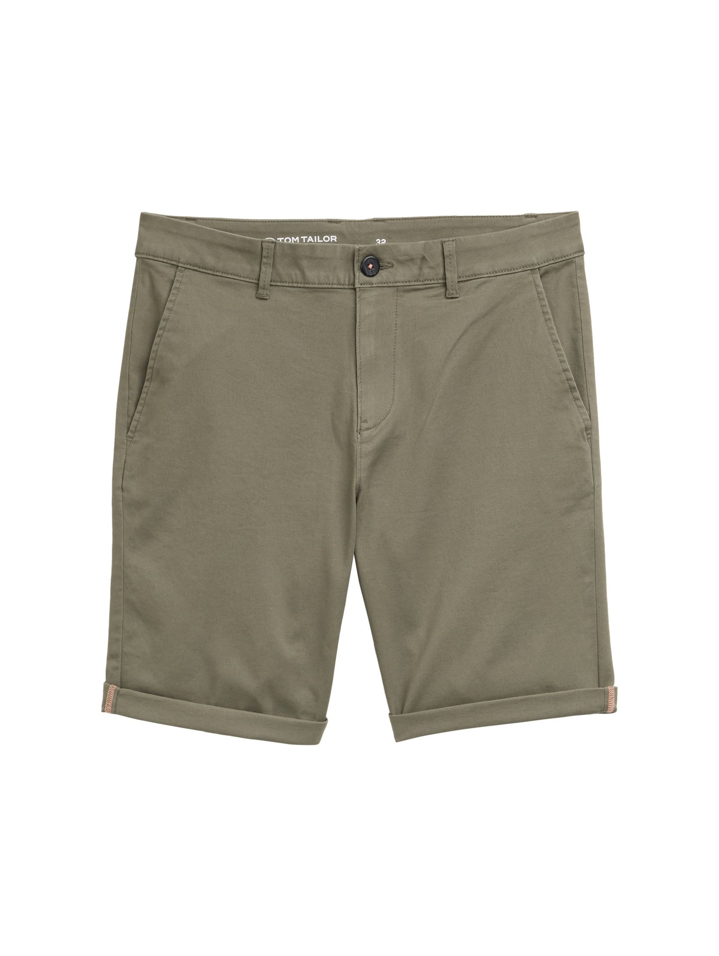 Tom Tailor Herren Chino Shorts grün
