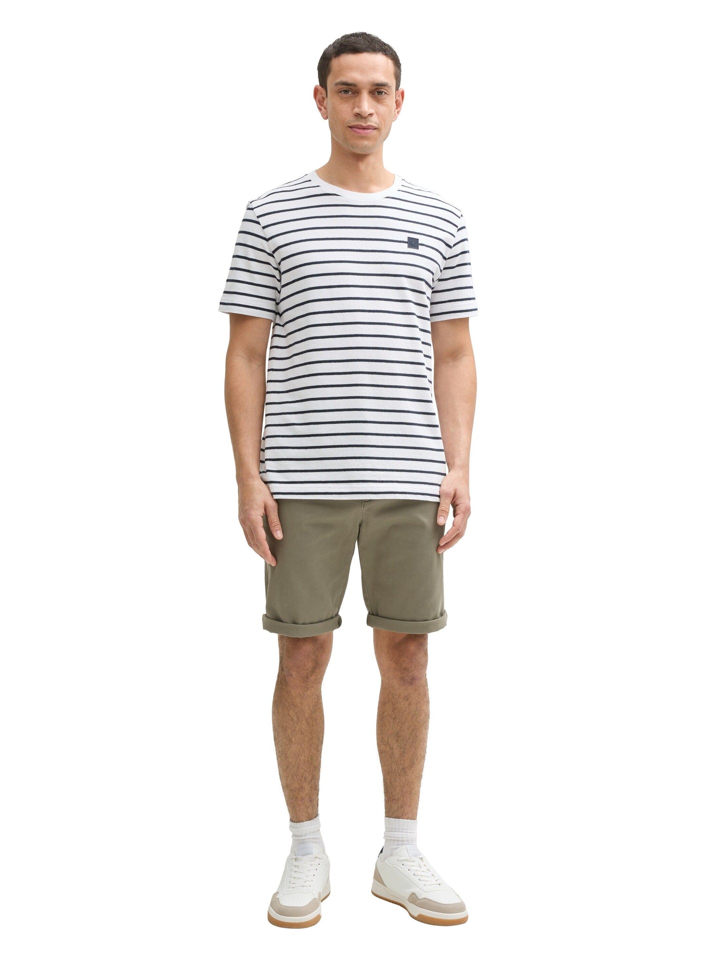 Tom Tailor Herren Chino Shorts grün