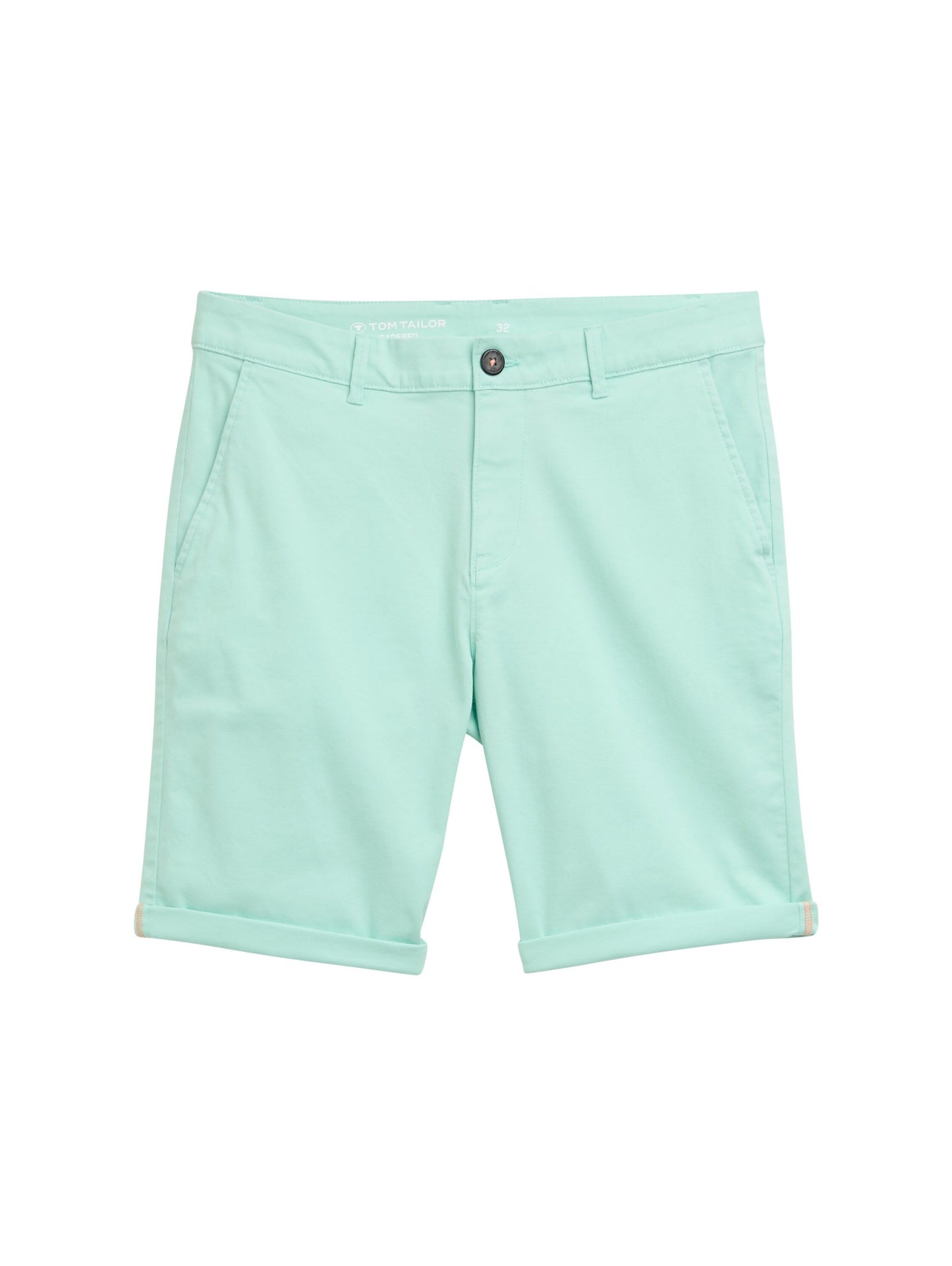 Tom Tailor Herren Chino Shorts grün